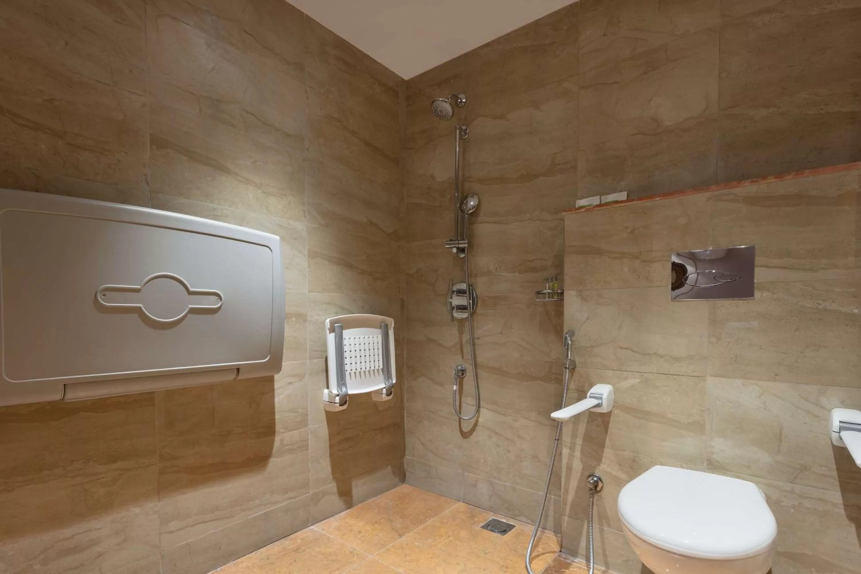 Bathroom in DoubleTree By Hilton Jaipur Amer