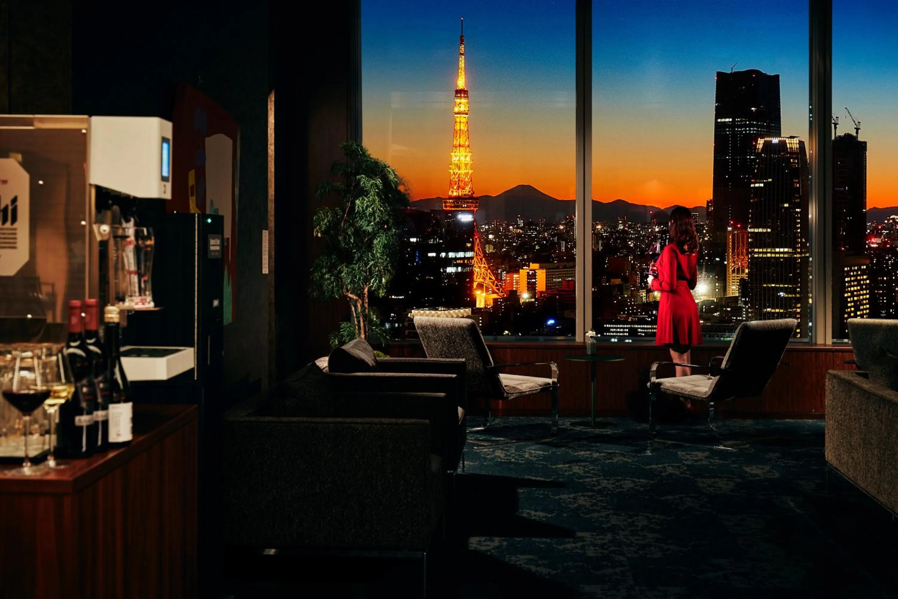 Lounge or bar in Park Hotel Tokyo