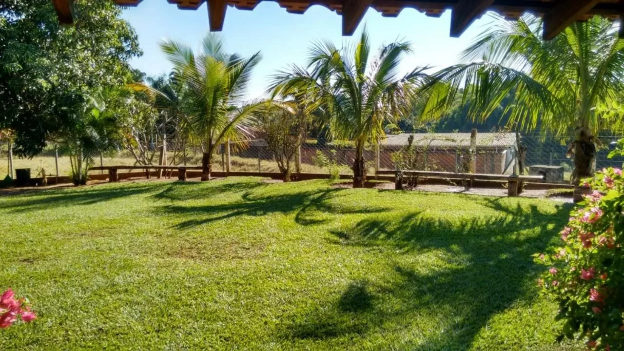 Garden in Pousada Sorocabana