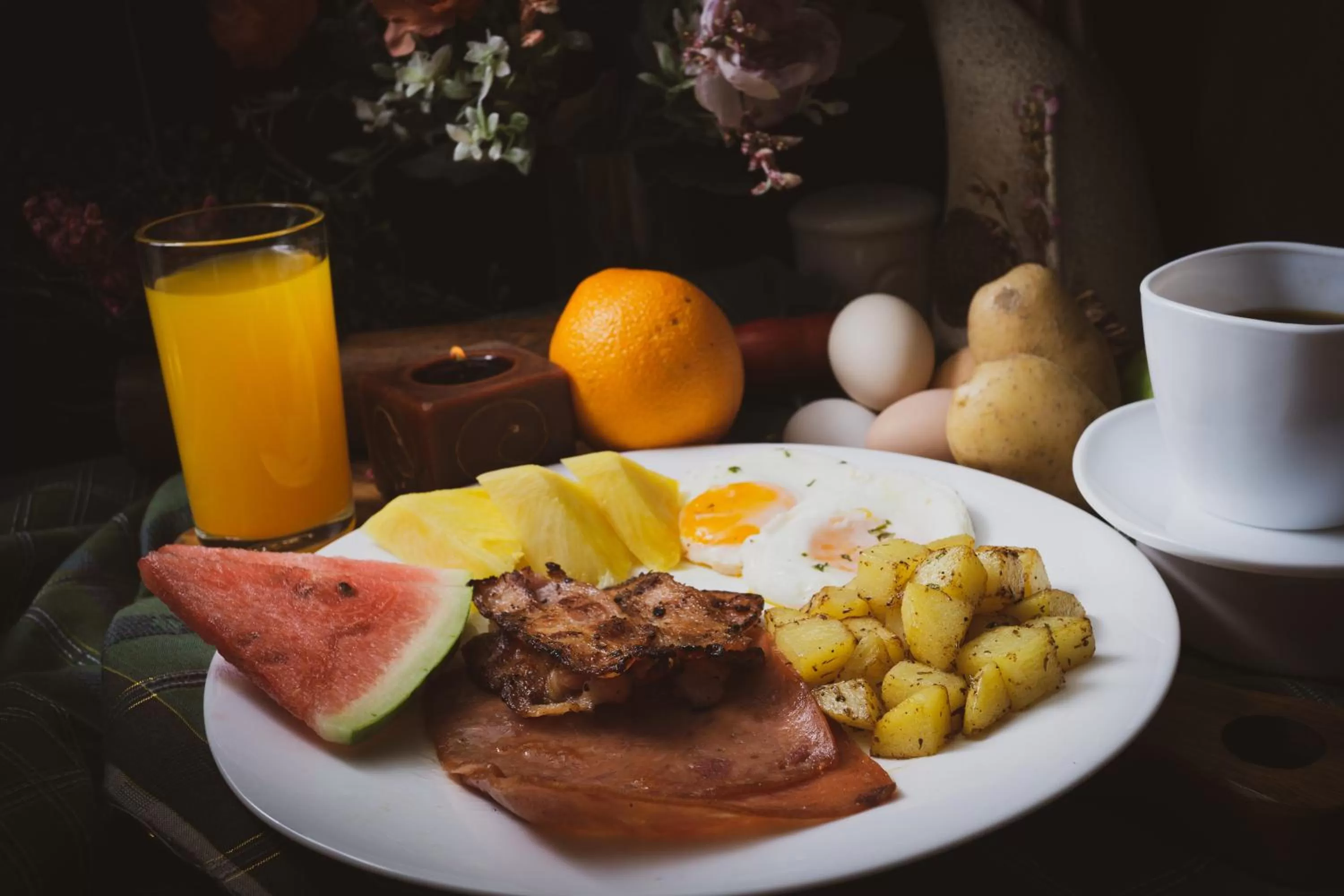 Food and drinks in Alicia Apartelle