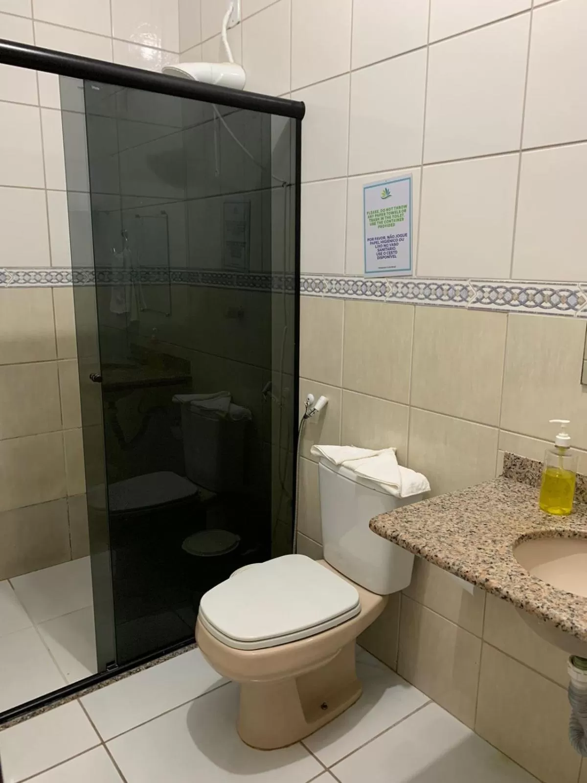 Bathroom in Pousada Vilas Boas