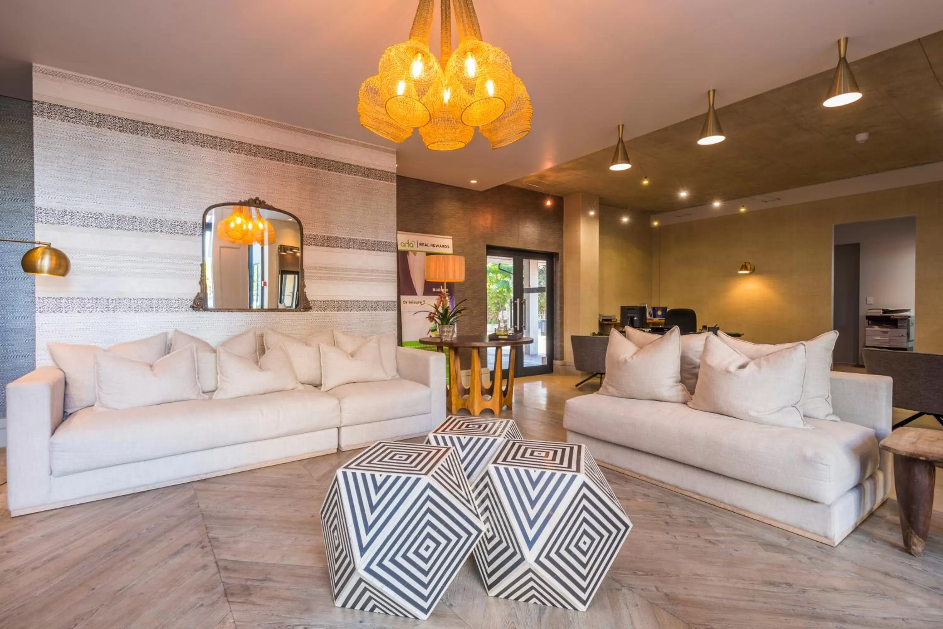 Lobby or reception in aha The Rex Hotel