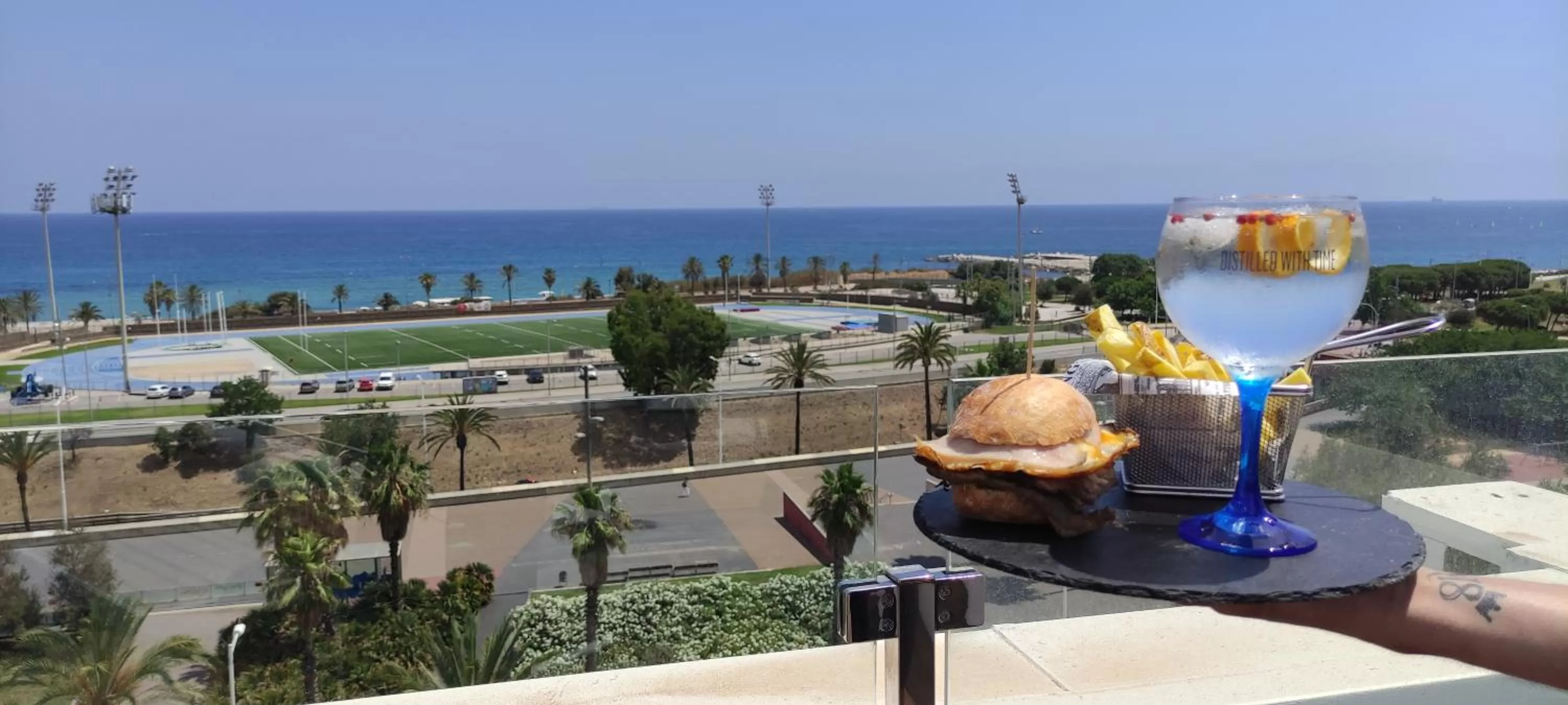 View (from property/room) in Eurohotel Diagonal Port