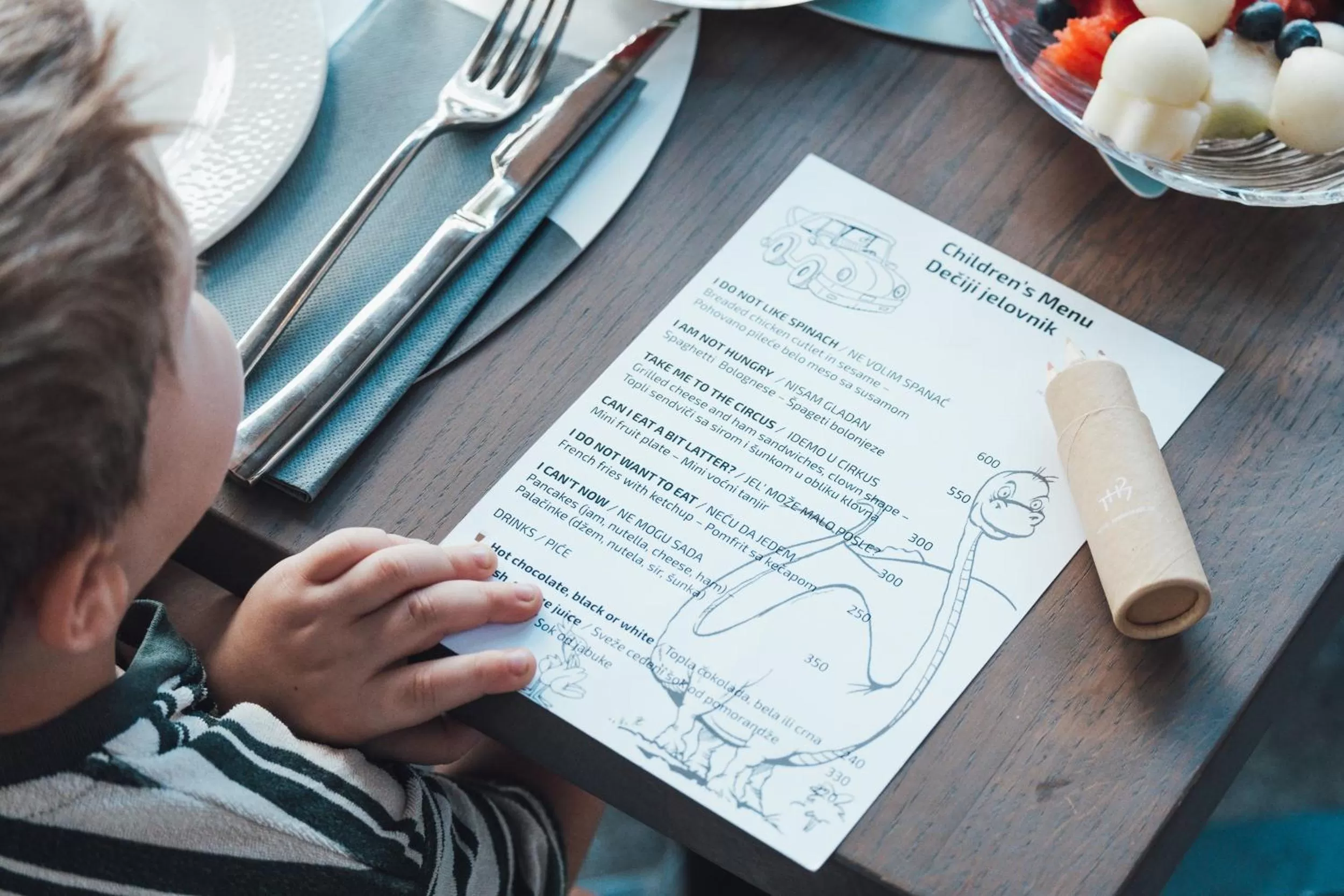 Food and drinks in Boutique Hotel Townhouse 27