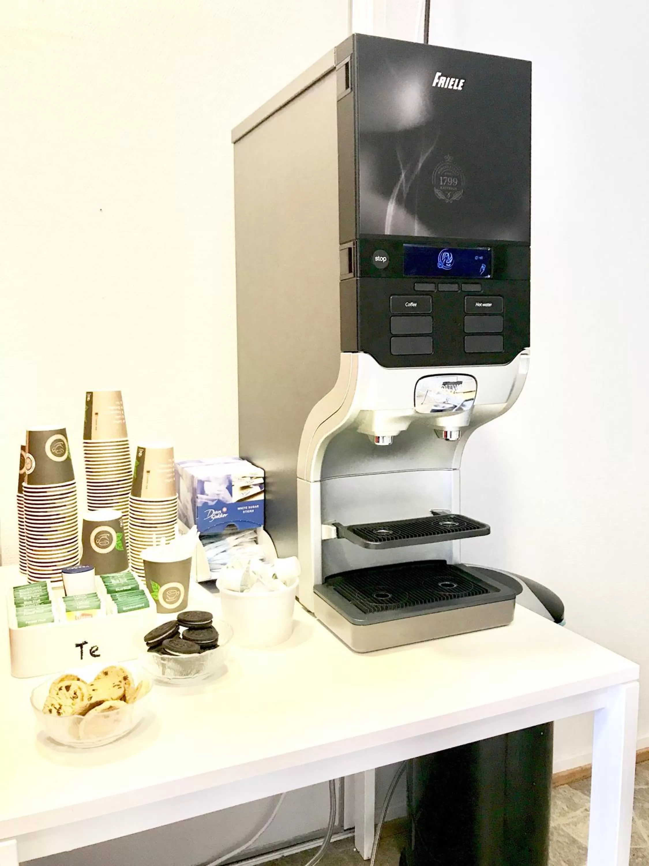 Food and drinks in Kongsvinger Budget Hotel