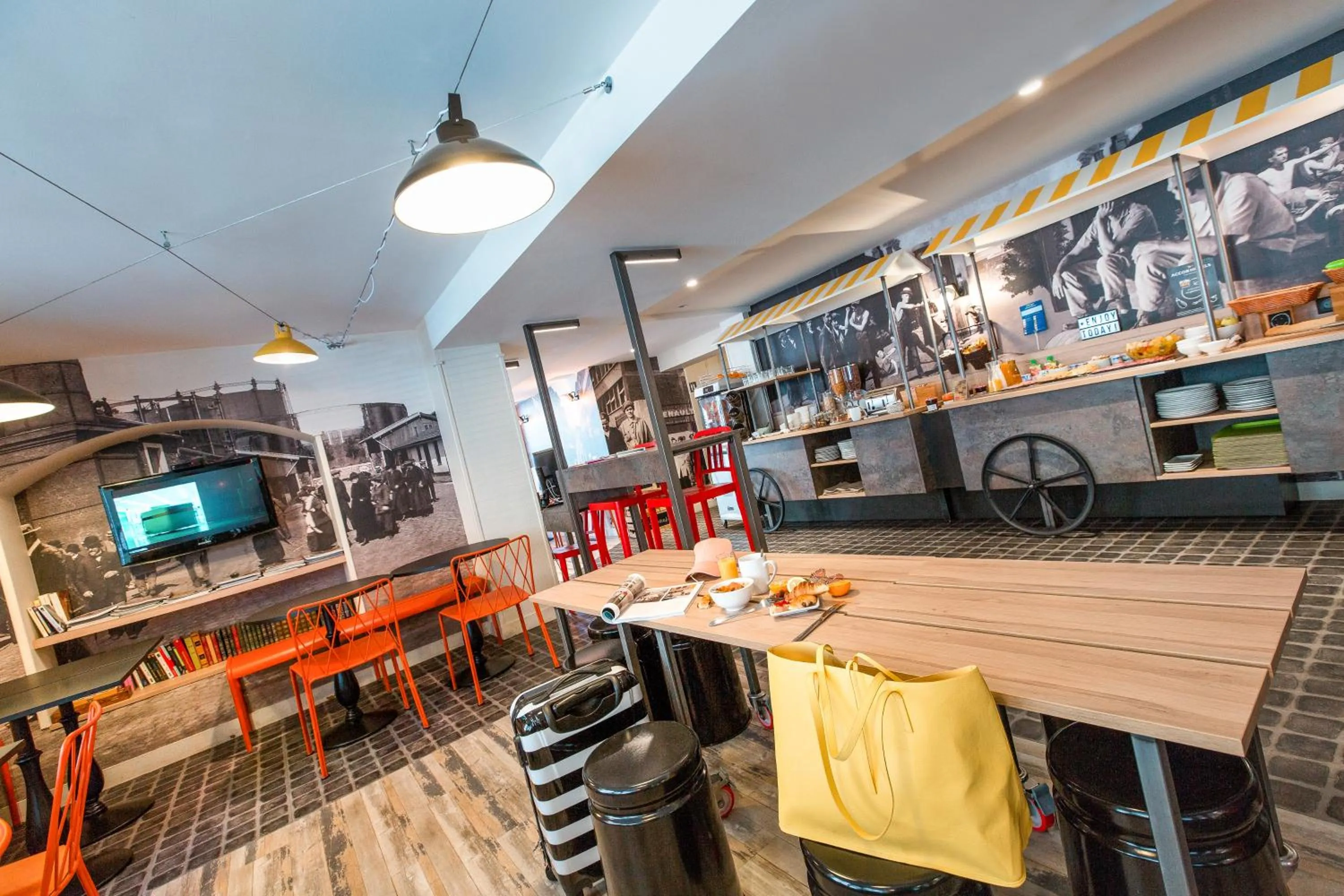 Breakfast in ibis Styles Paris Mairie De Clichy