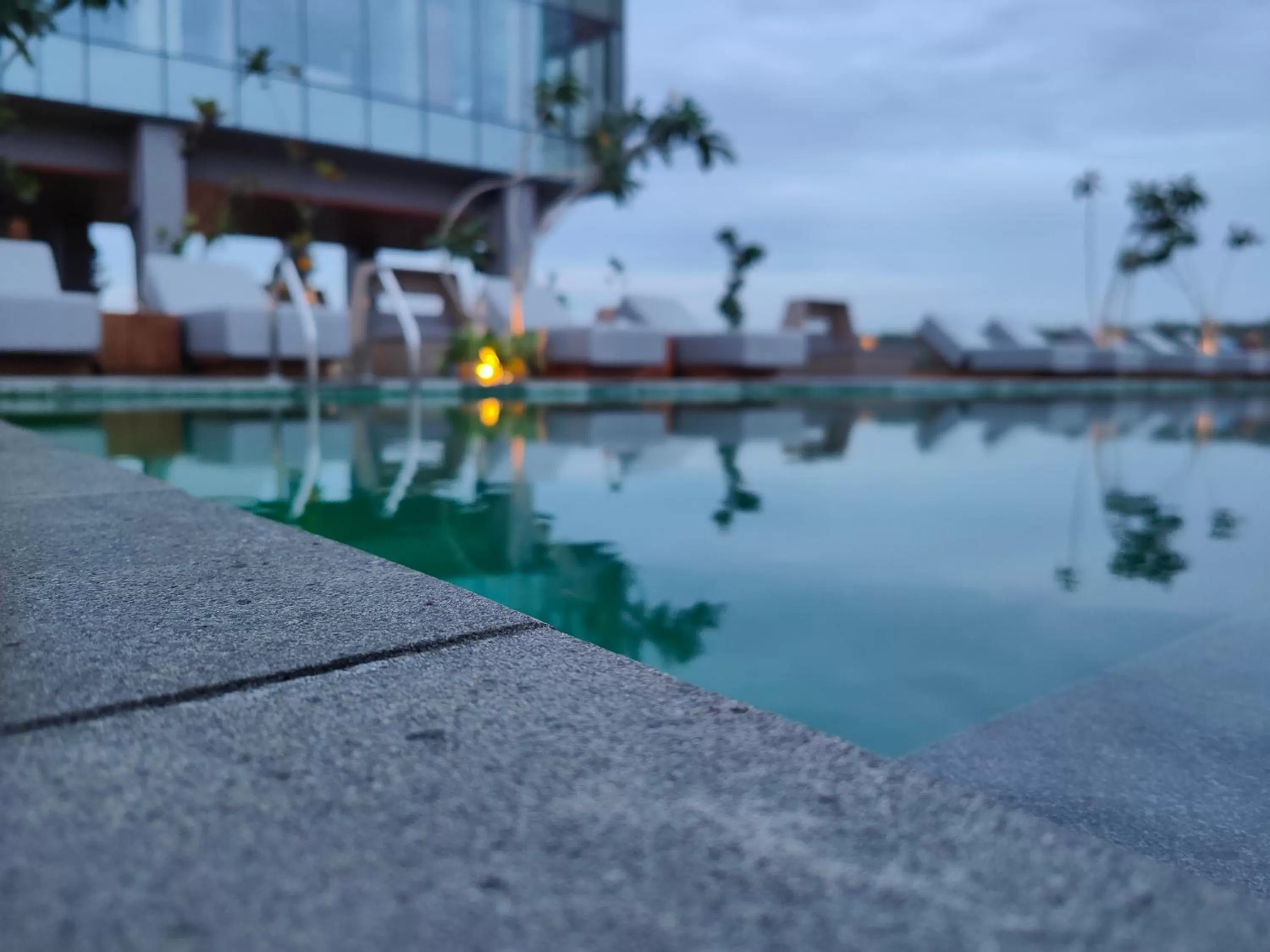 Swimming pool in Ra Suites Simatupang