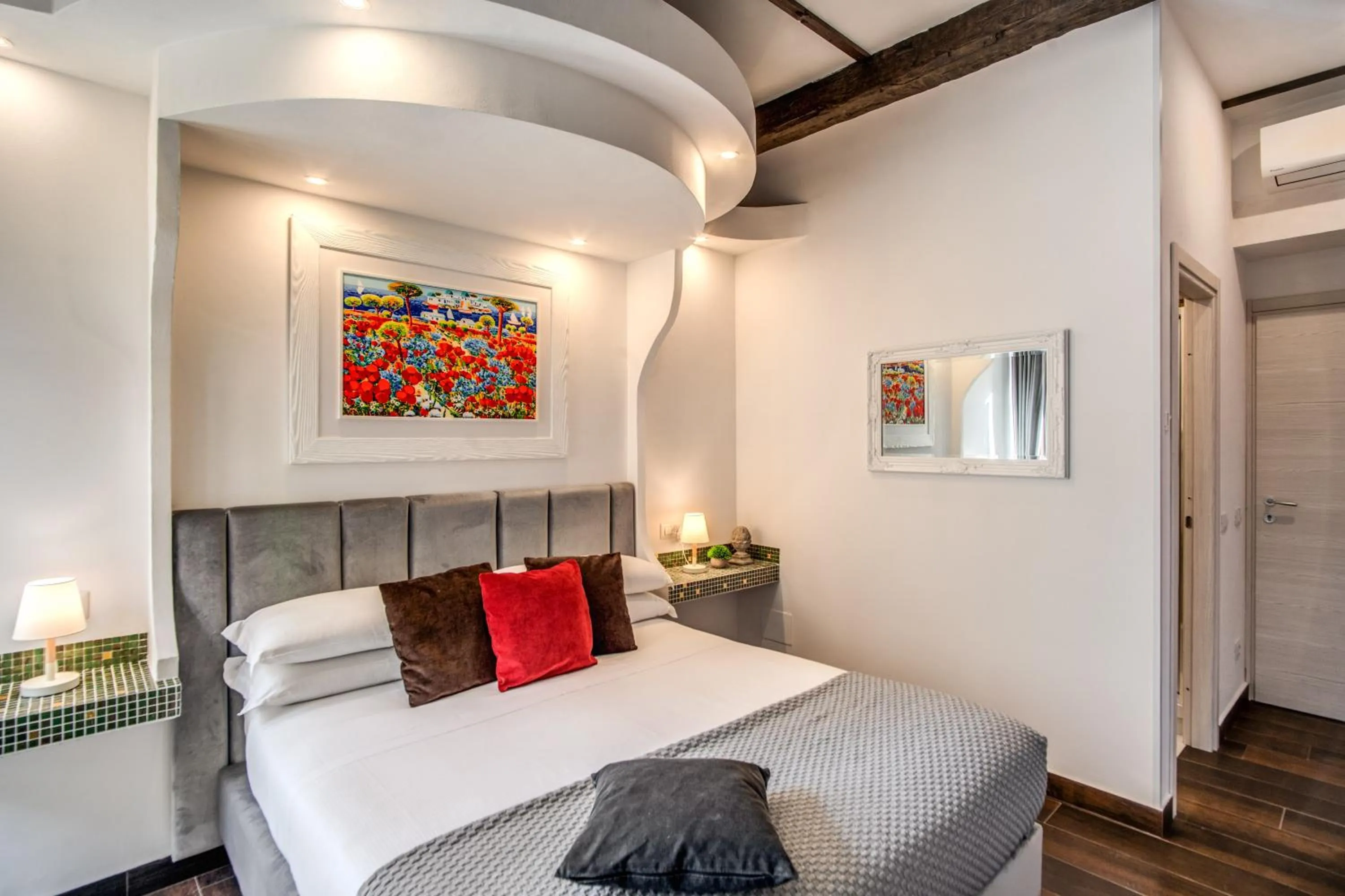 Bed in Piazza di Spagna Comfort Rooms