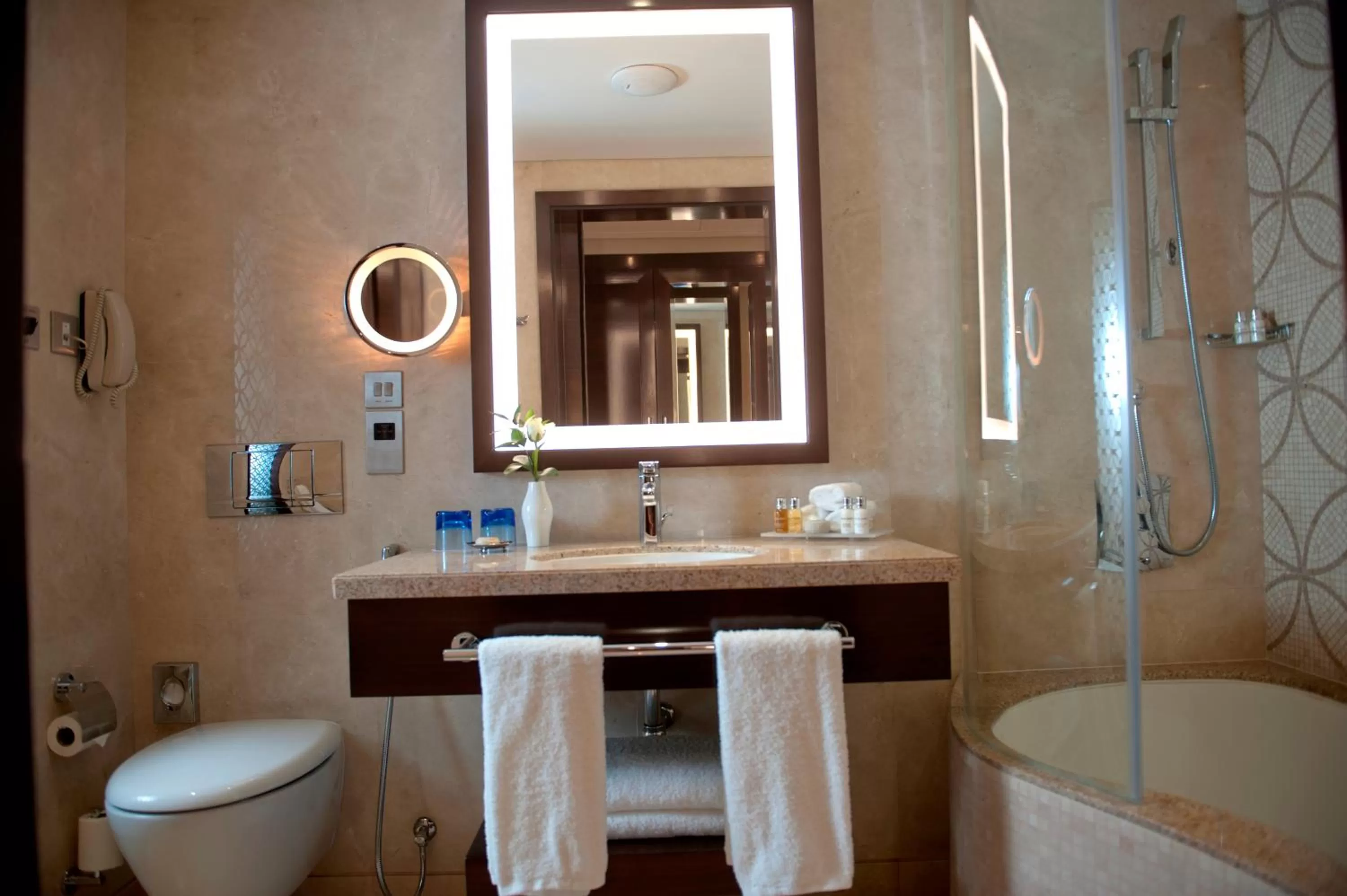 Bathroom in Crowne Plaza Dubai Deira by IHG