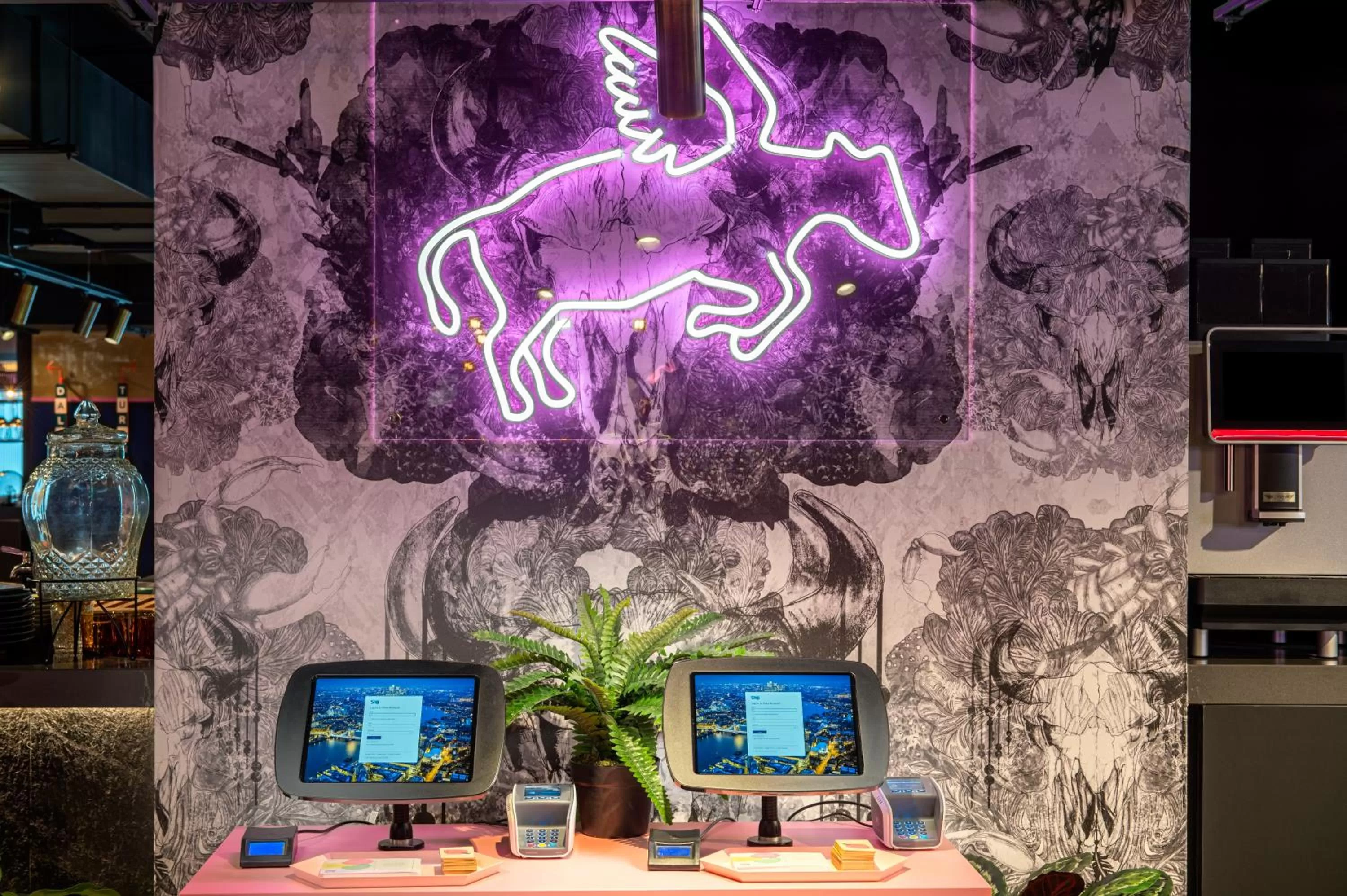 Lobby or reception in YOTEL Manchester Deansgate