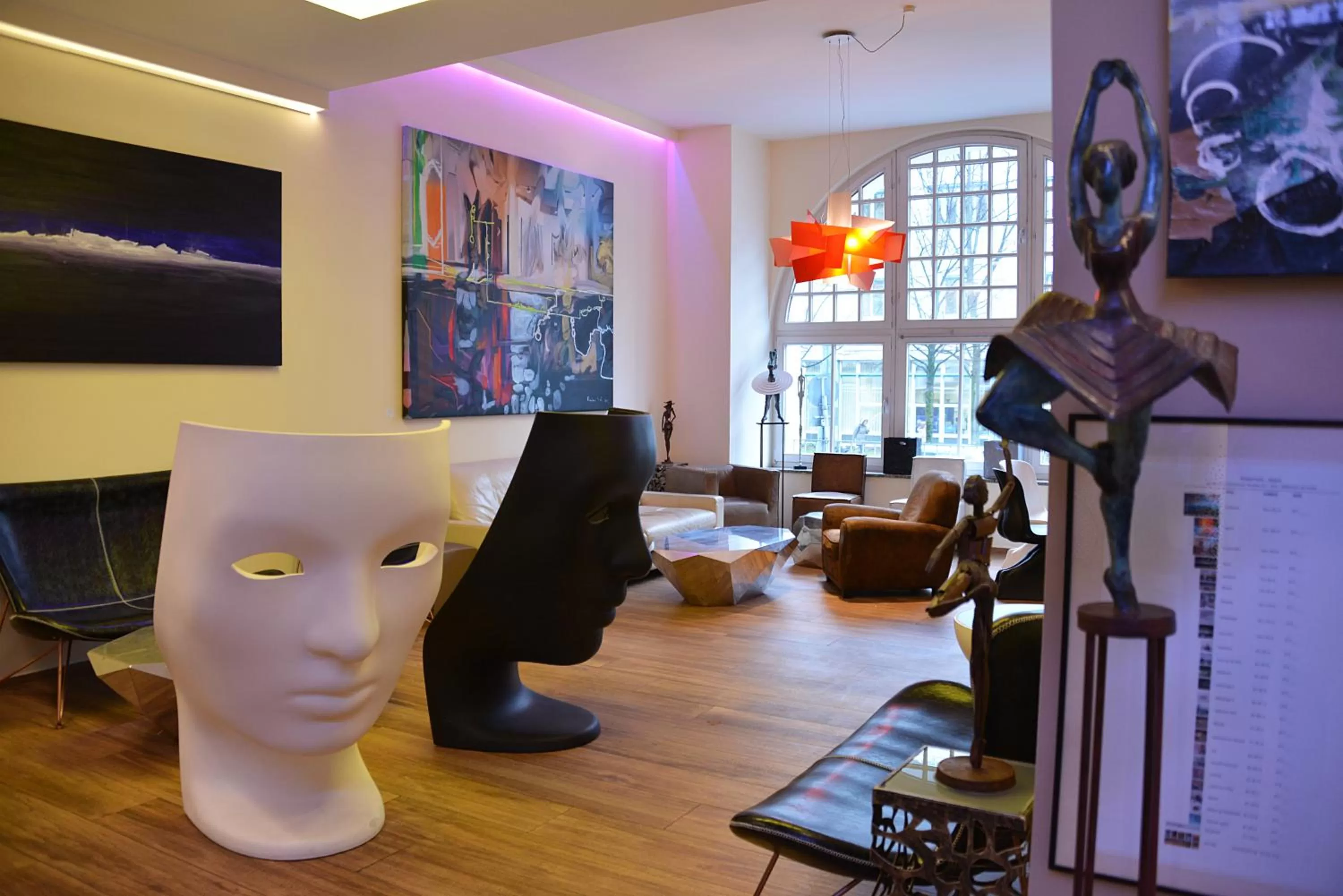 Lobby or reception in Arthotel Munich