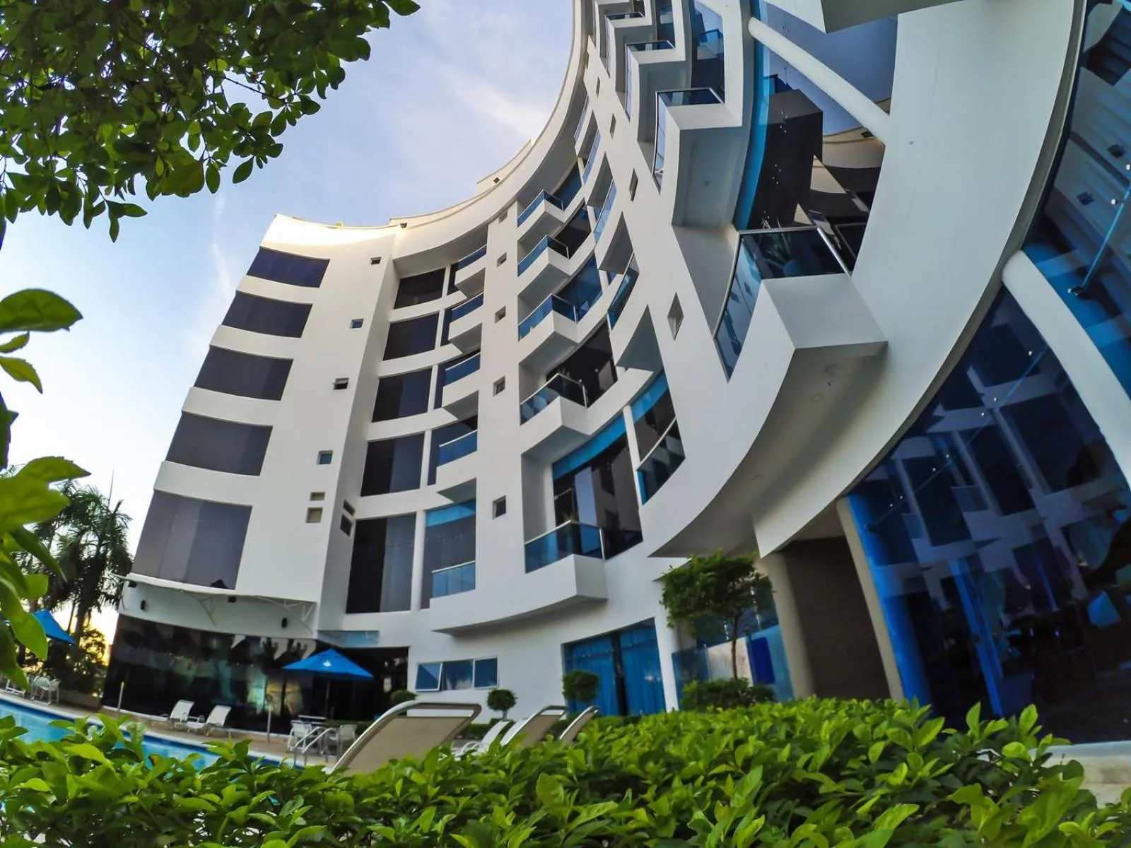 Property building in Hotel Florida Sinú