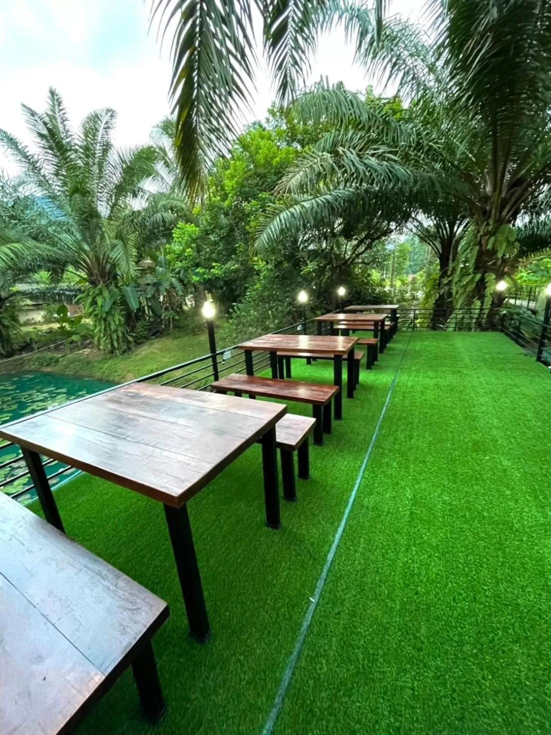 Seating area, Garden in Khaosok Good view Resort - SHA PLUS