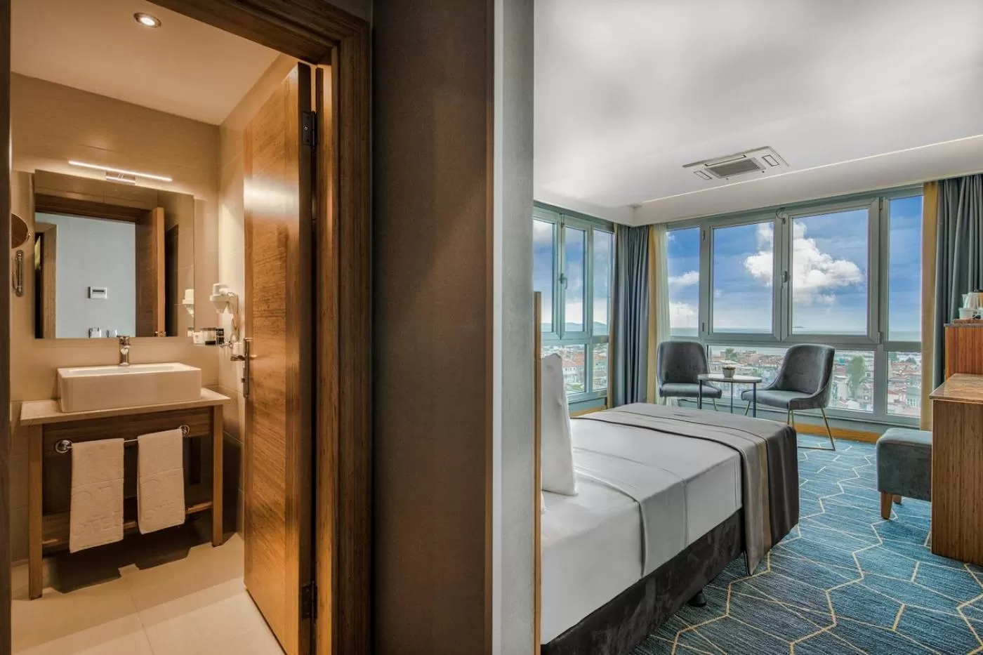 Bed in Hotel Venera Istanbul Old City