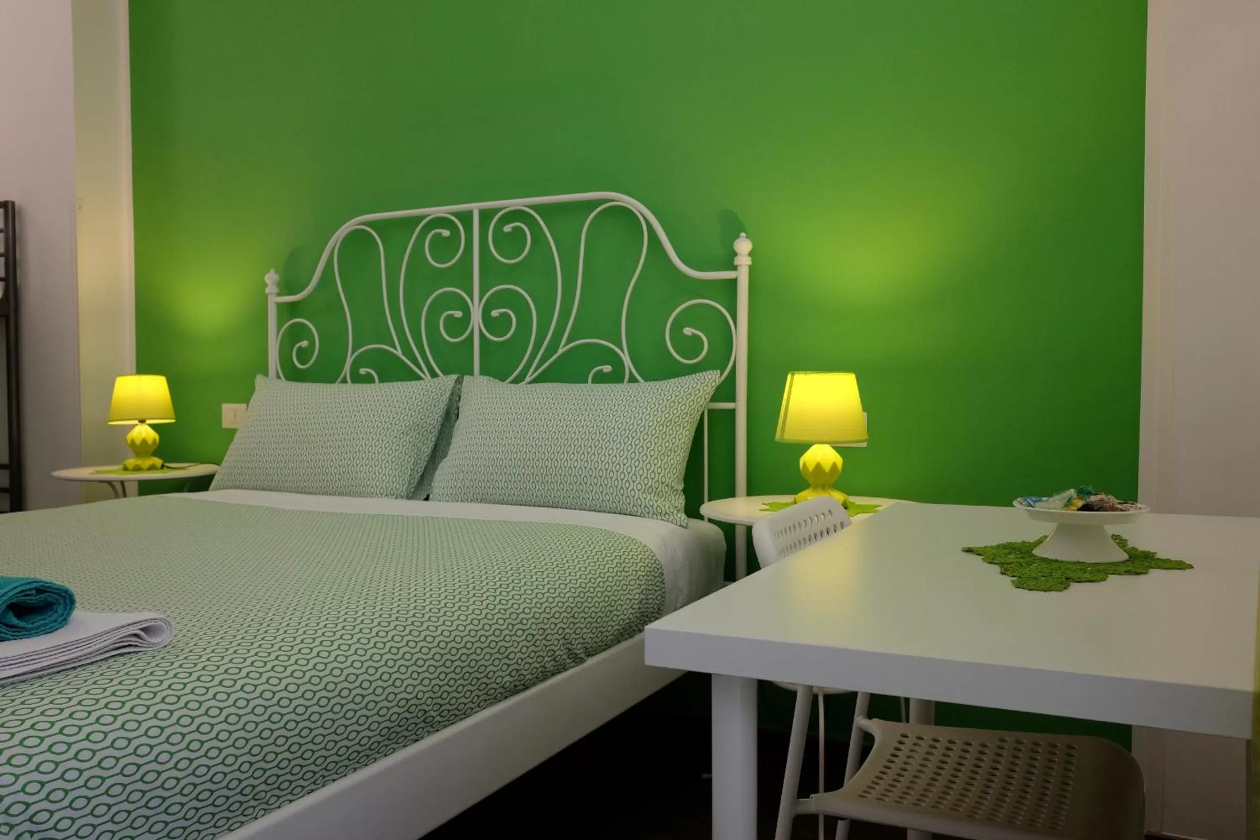 Bed in Buonocore Rooms