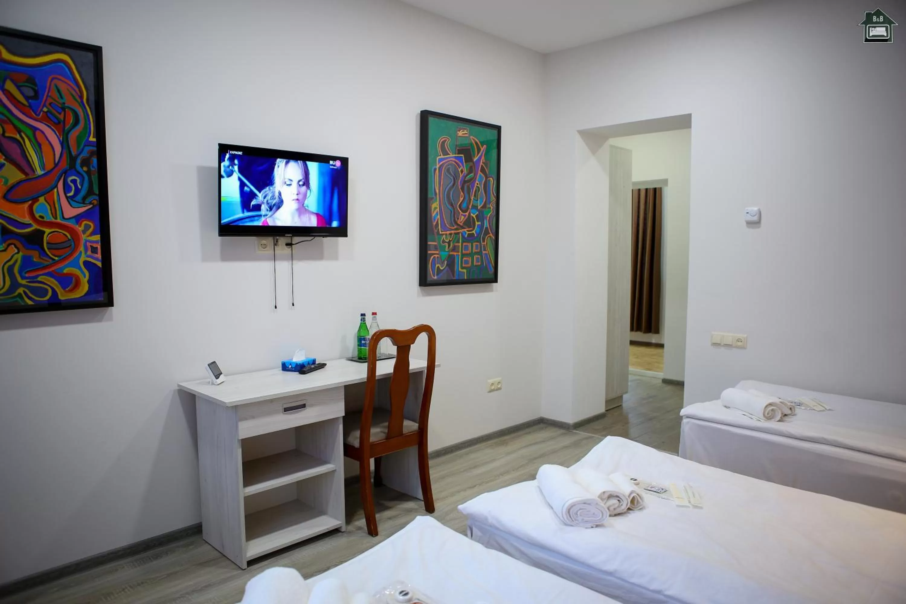 TV/Entertainment Center in Guest House in Gyumri