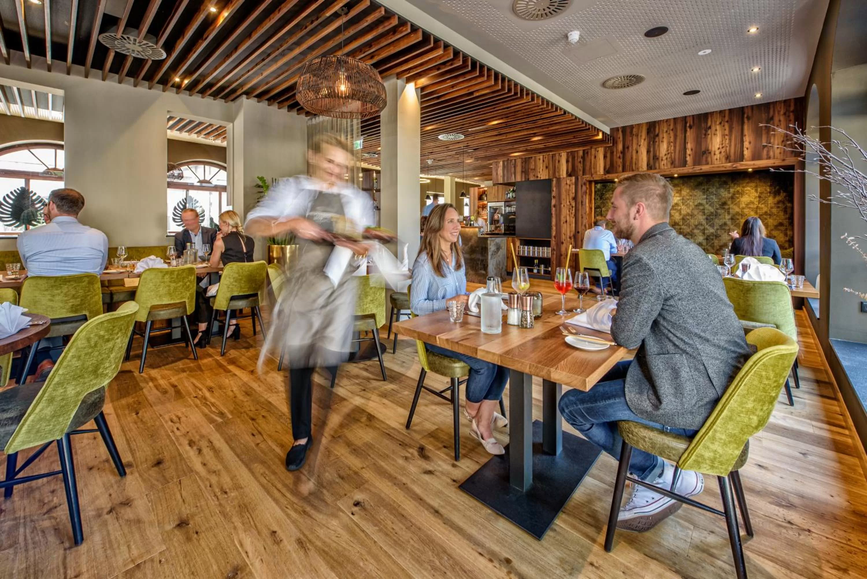 Restaurant/places to eat in AKZENT Hotel Laupheimer Hof