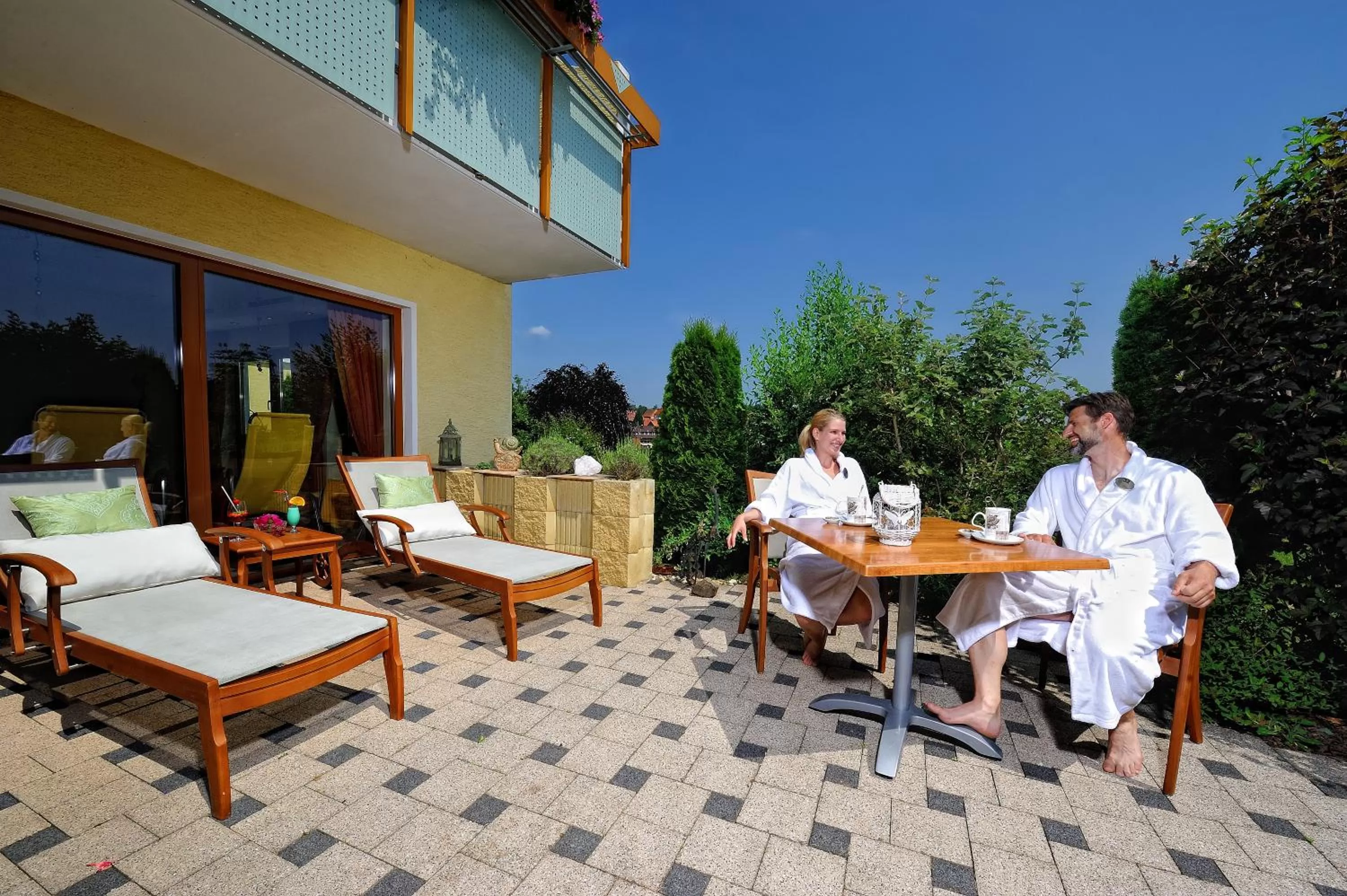 Patio in Landhotel Talblick