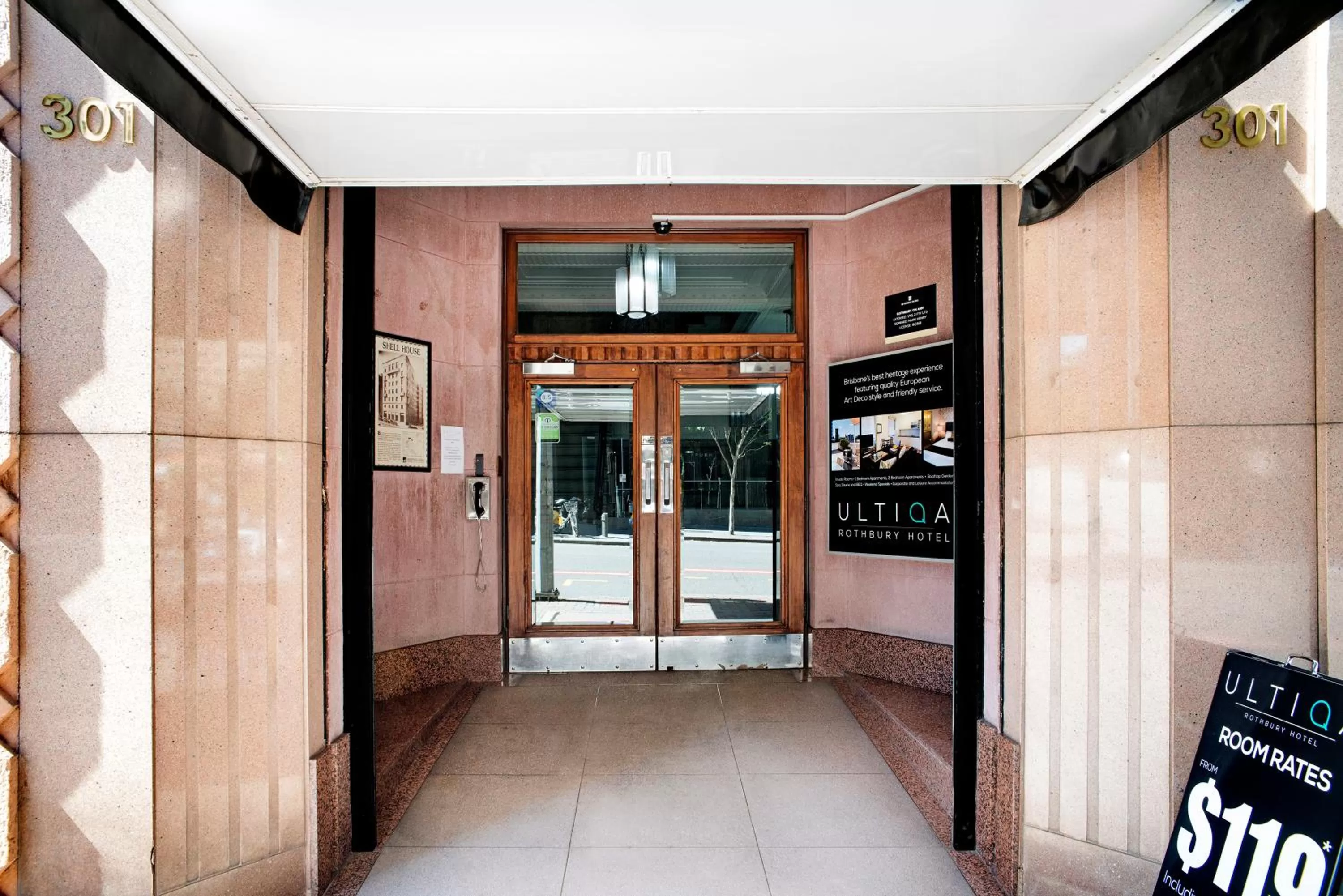 Lobby or reception in Rothbury Hotel