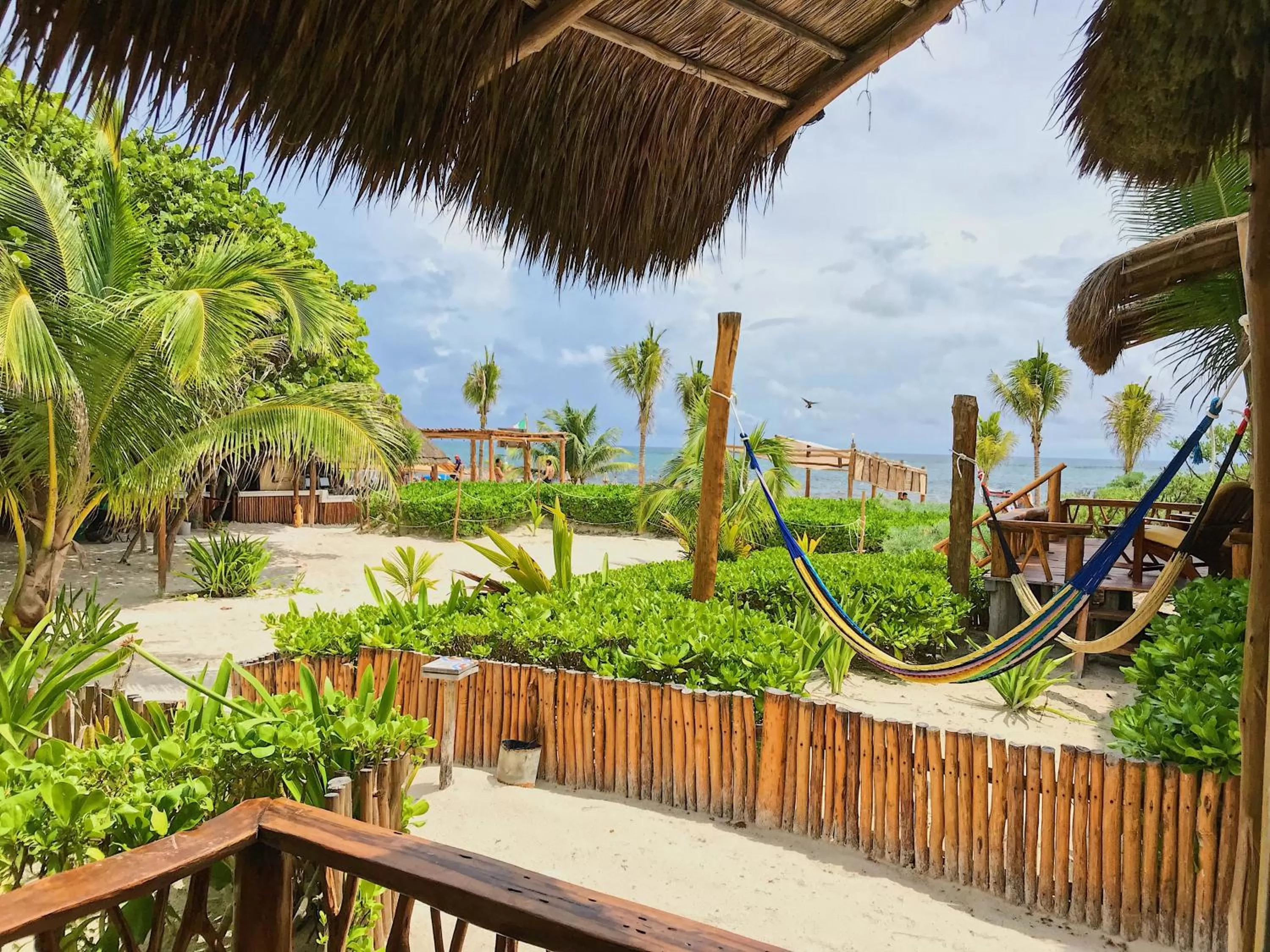 Sea view in Villa Pescadores Tulum-Beachfront hotel by Ahau Collection