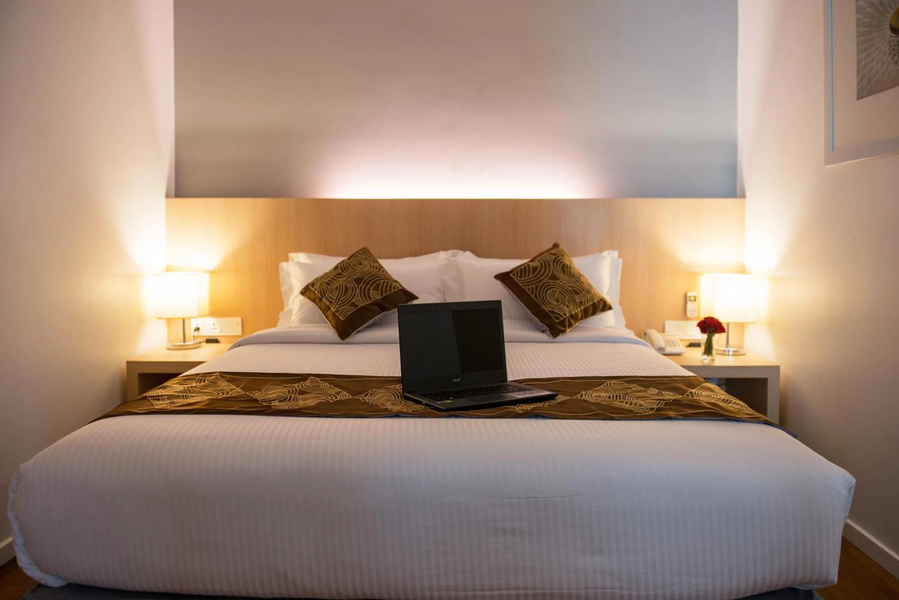 Bedroom in Wyne Hotel