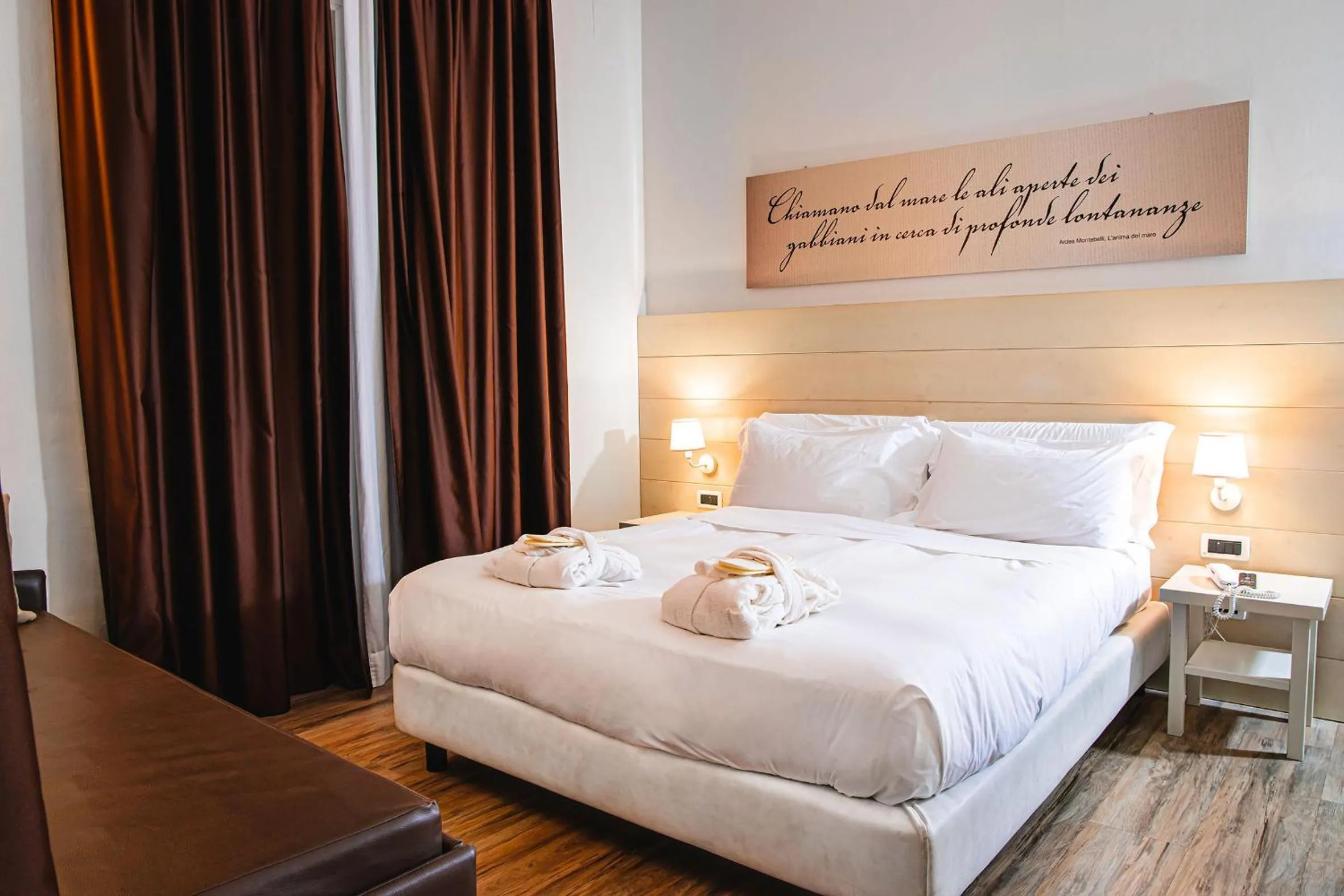 Bed in Hotel Universal