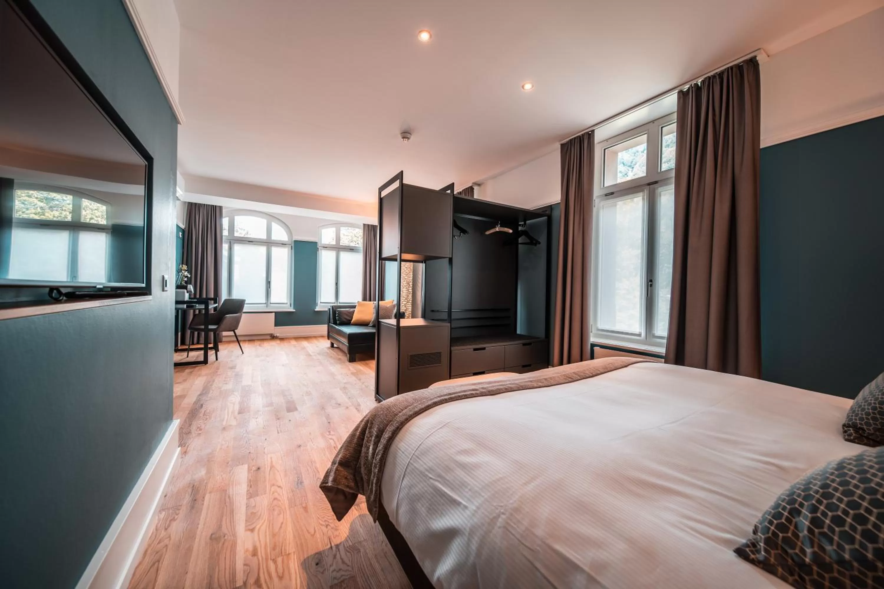 Bedroom, Bed in Royal St. Georges Hotel Interlaken - MGallery Collection