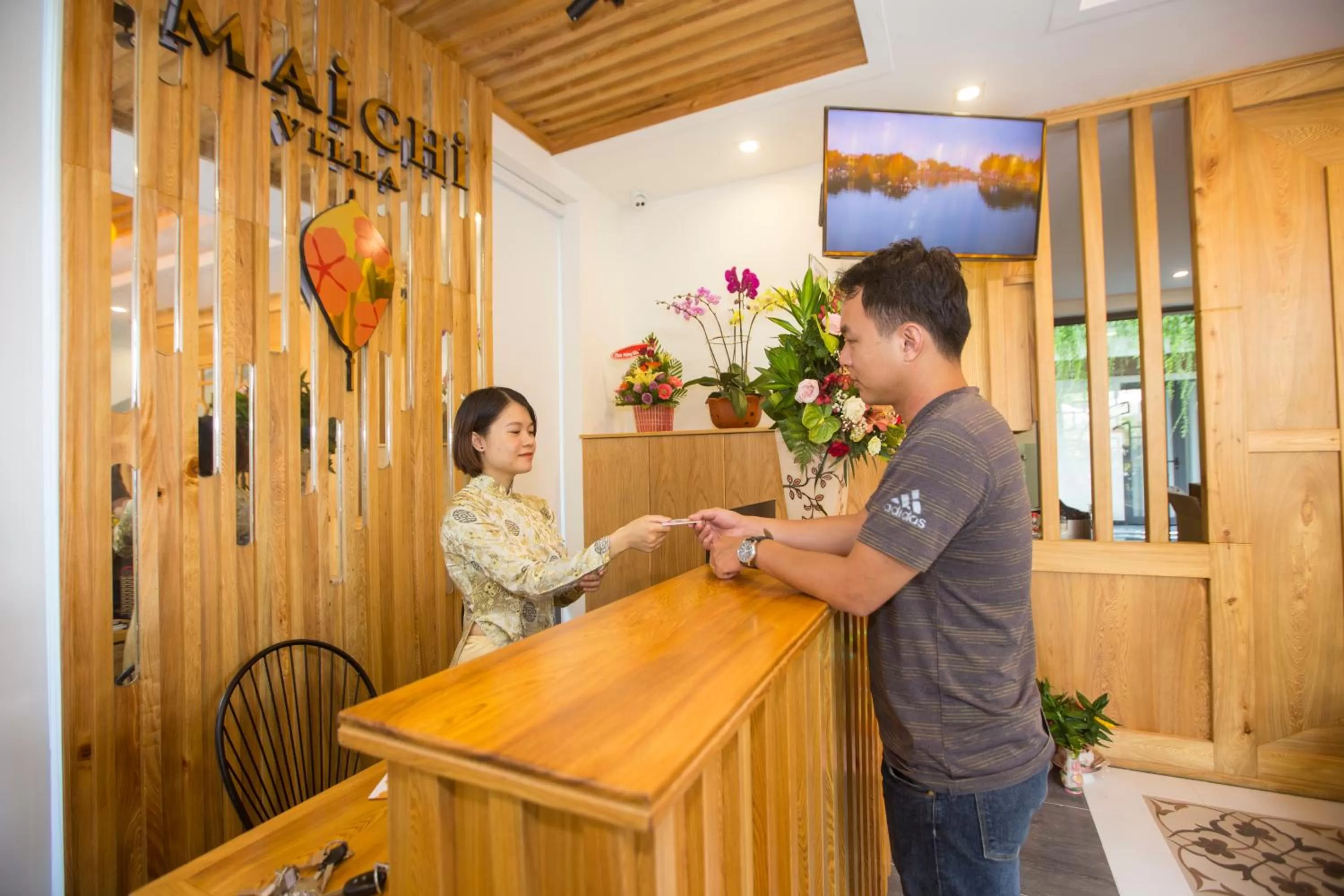 Staff in MaiChi Villa Hoi An