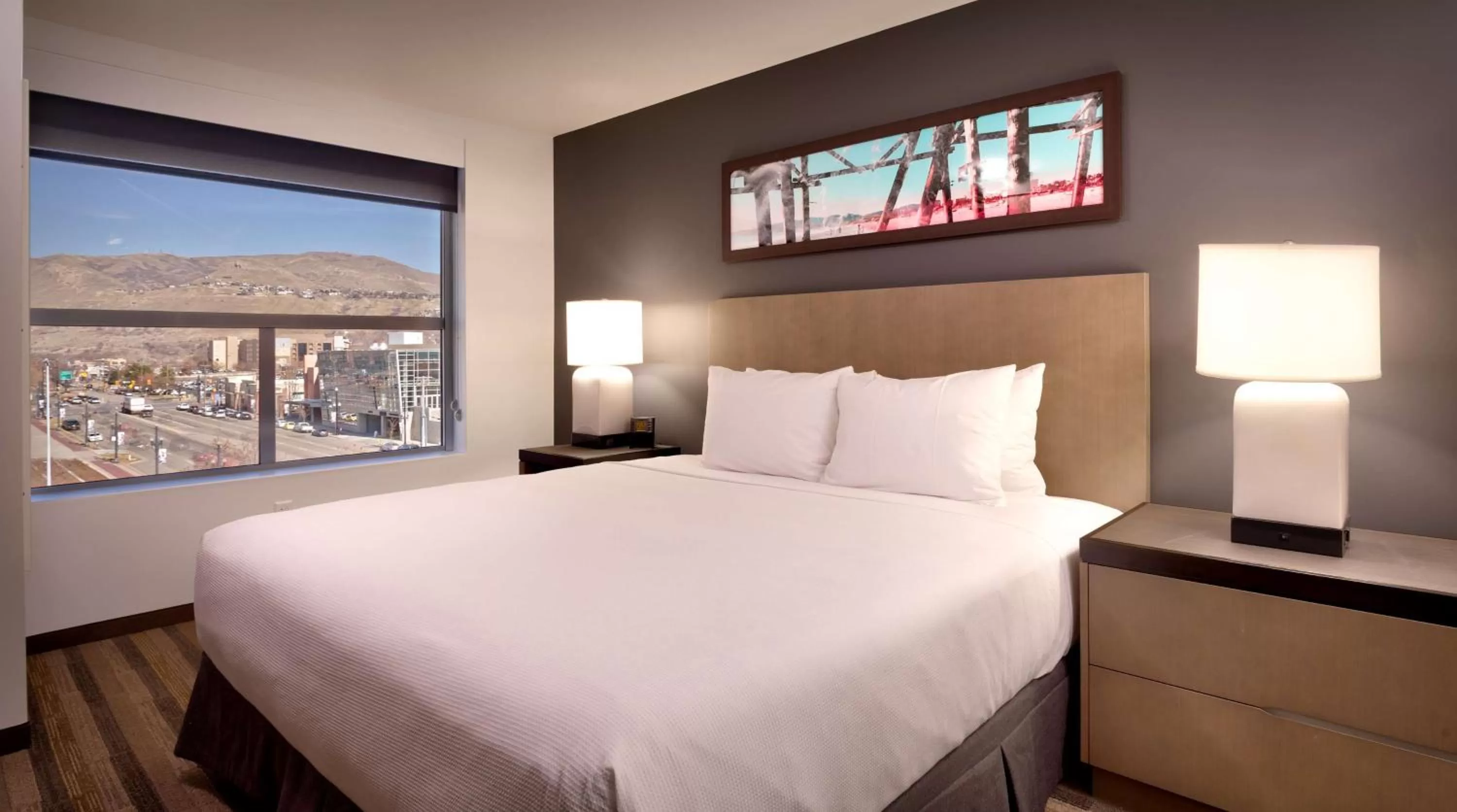 King Studio Suite With Kitchen - Disability Access in Hyatt House Salt Lake City Downtown