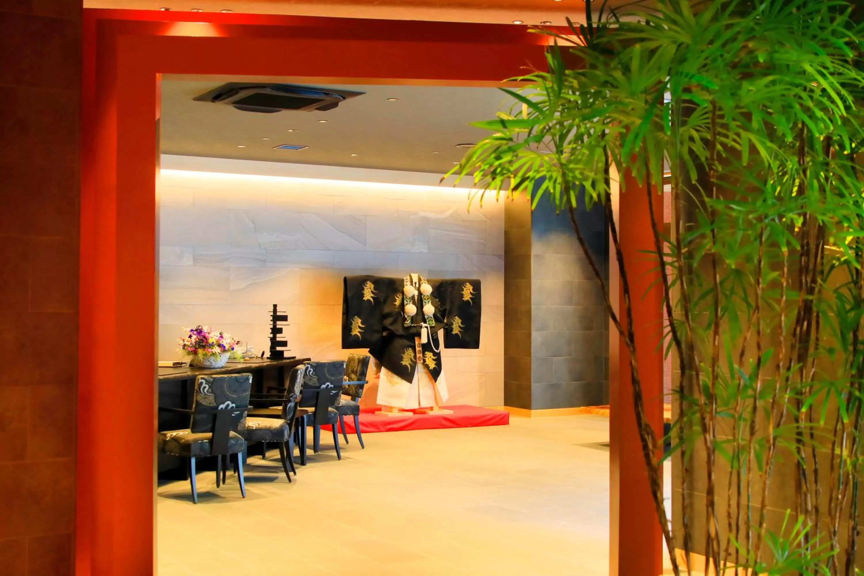 Lobby or reception in Waqoo Naritasanmonzen