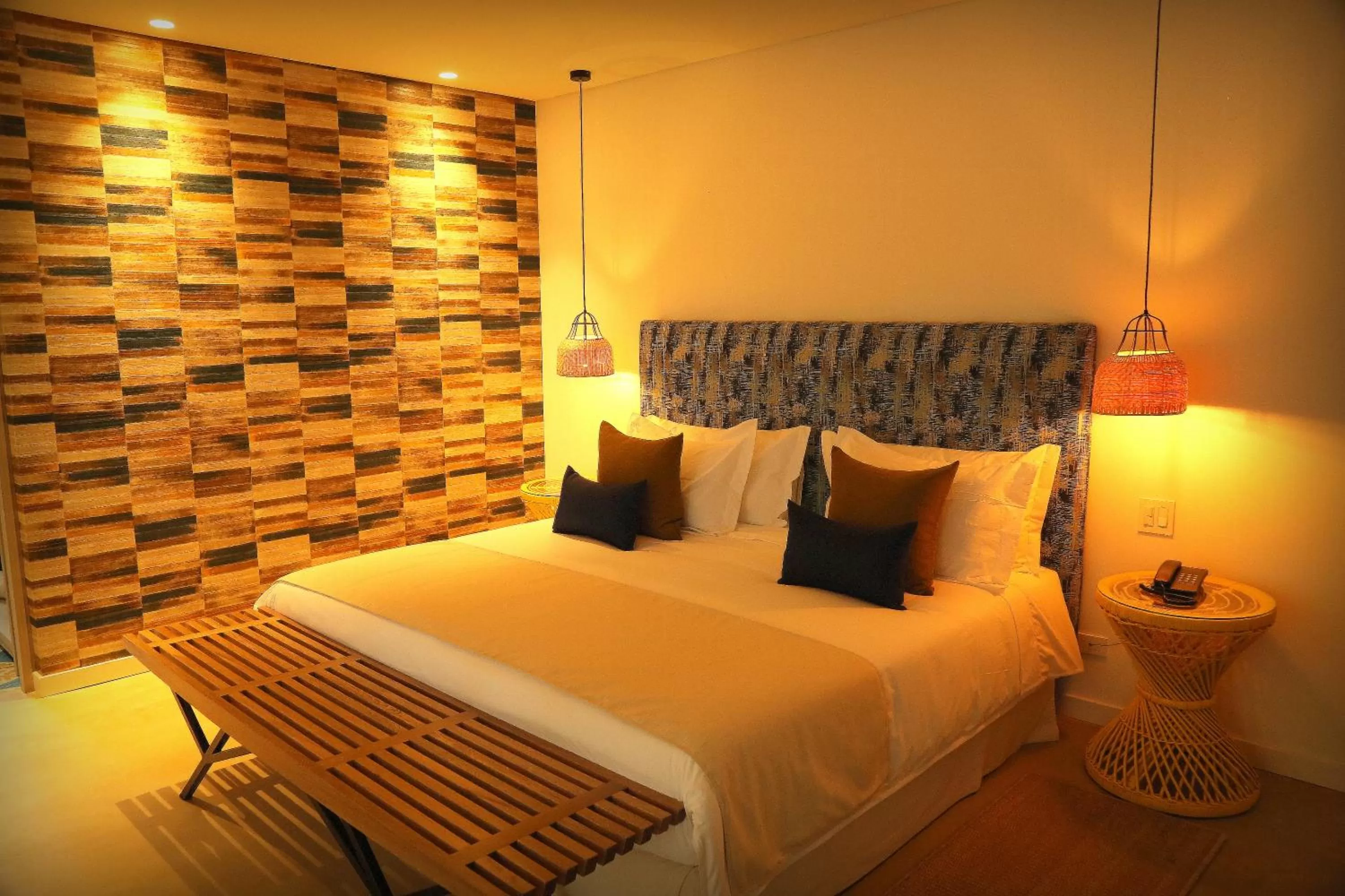 Bed in Patio del Mundo