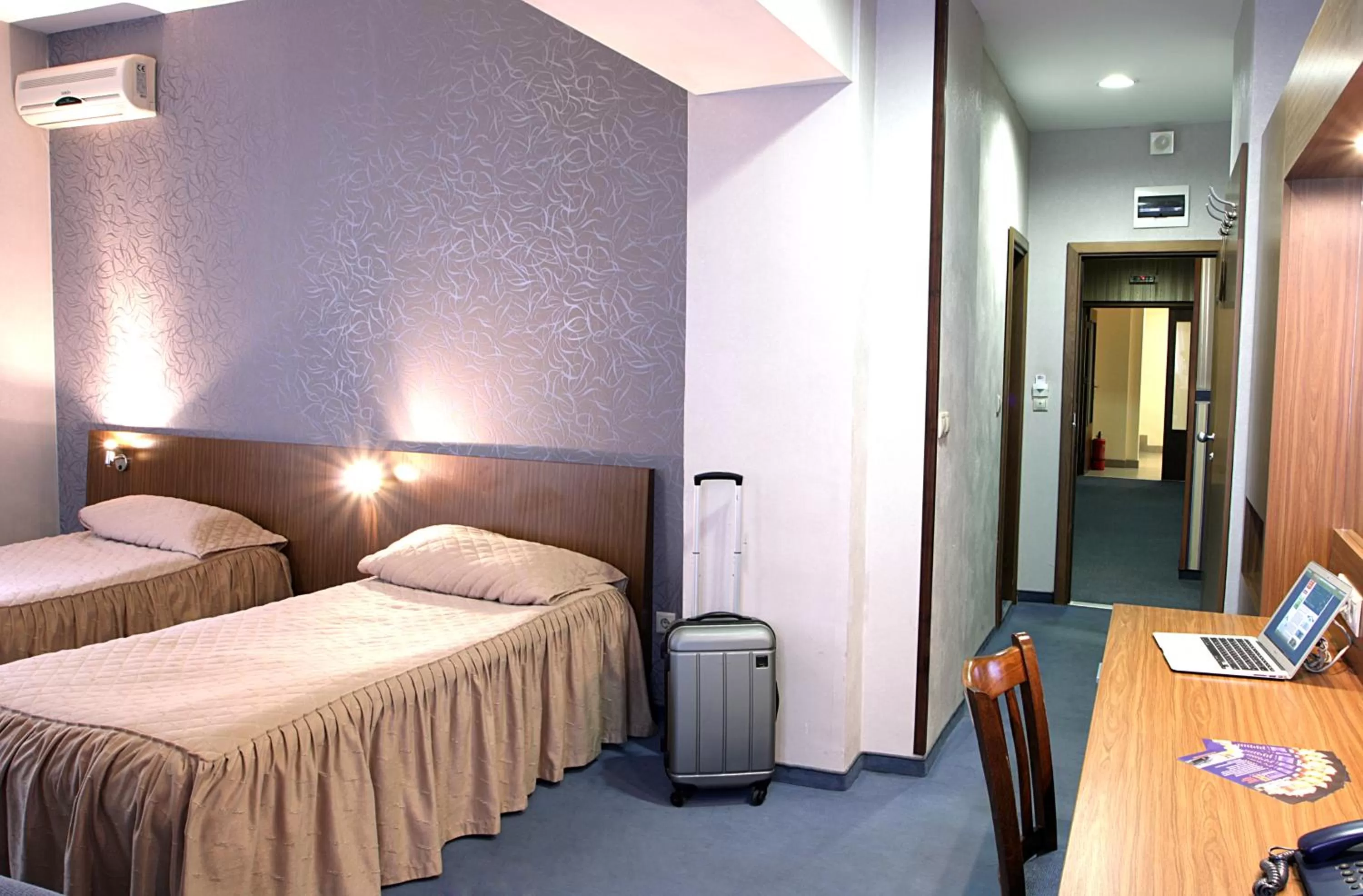 Bed in DITER Family Hotel