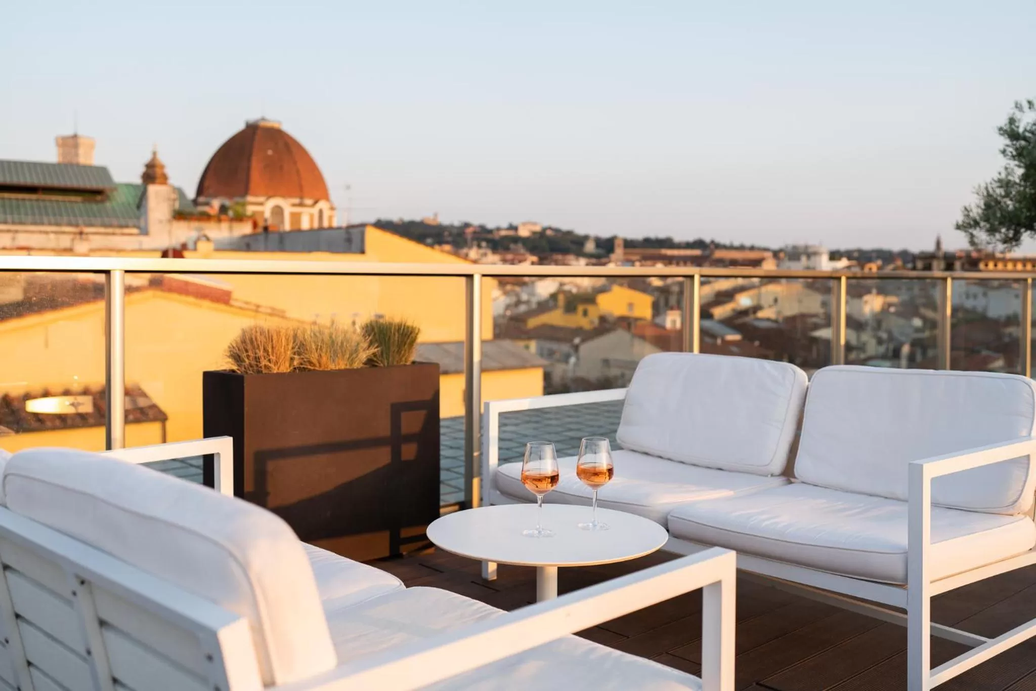 Balcony/Terrace in Hotel Glance In Florence