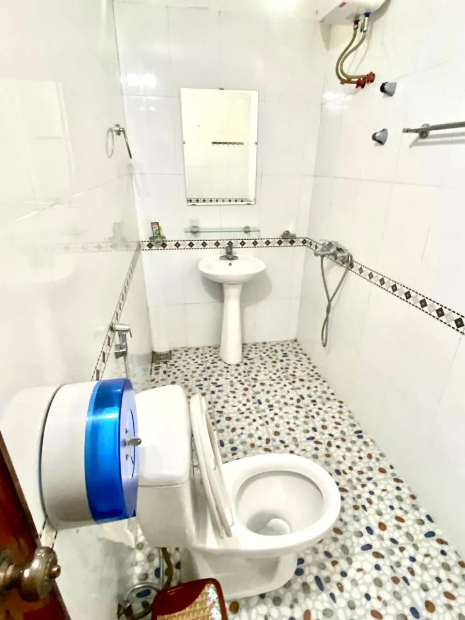 Bathroom in Tam Coc Mountain View Homestay