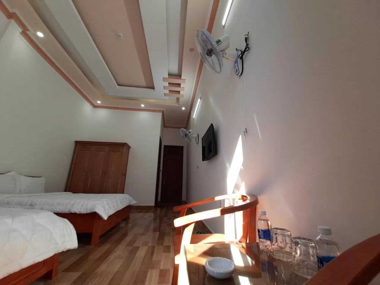 Bed in Khách sạn Nguyên Long