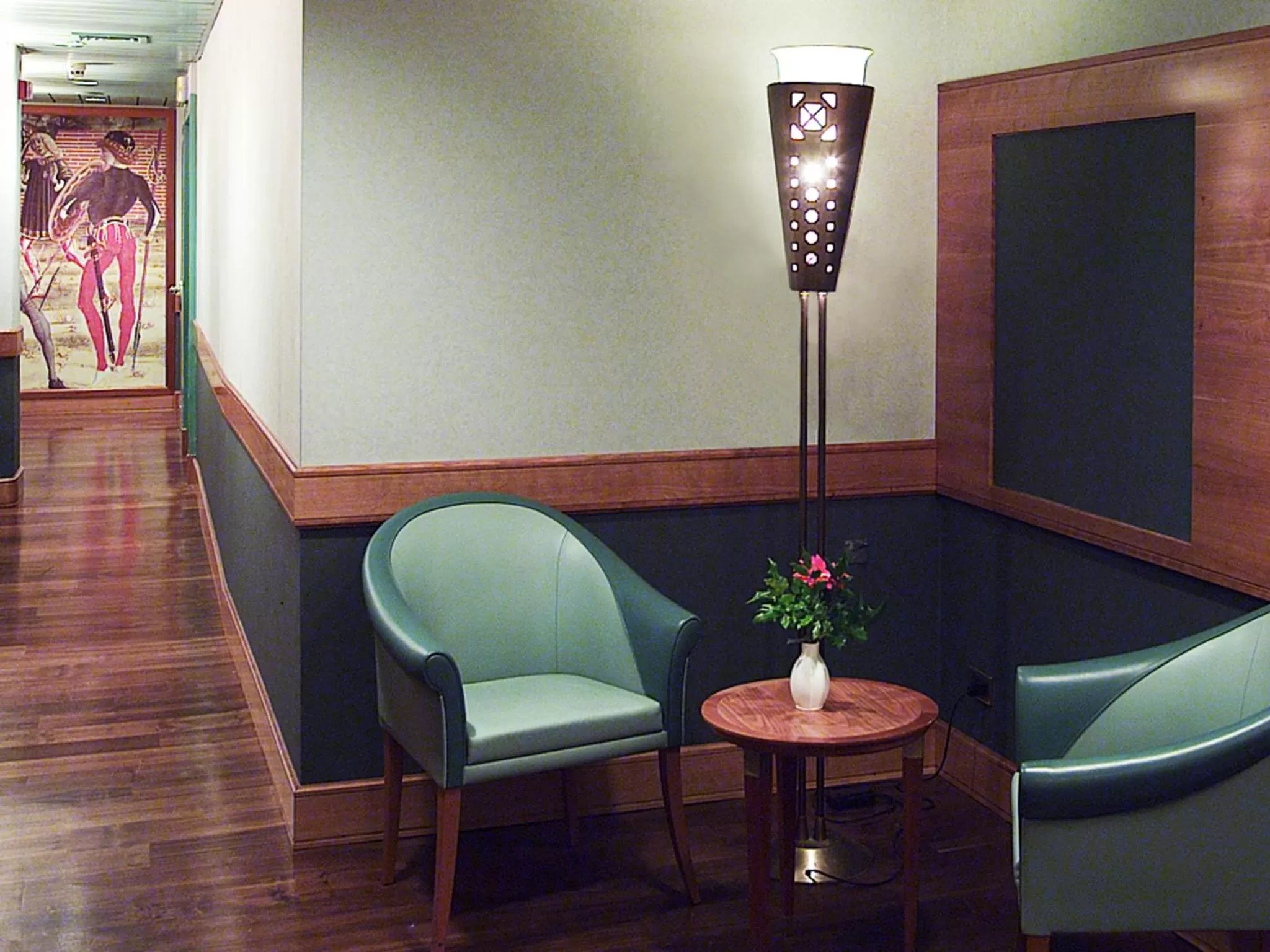 Seating area in Sangallo Palace