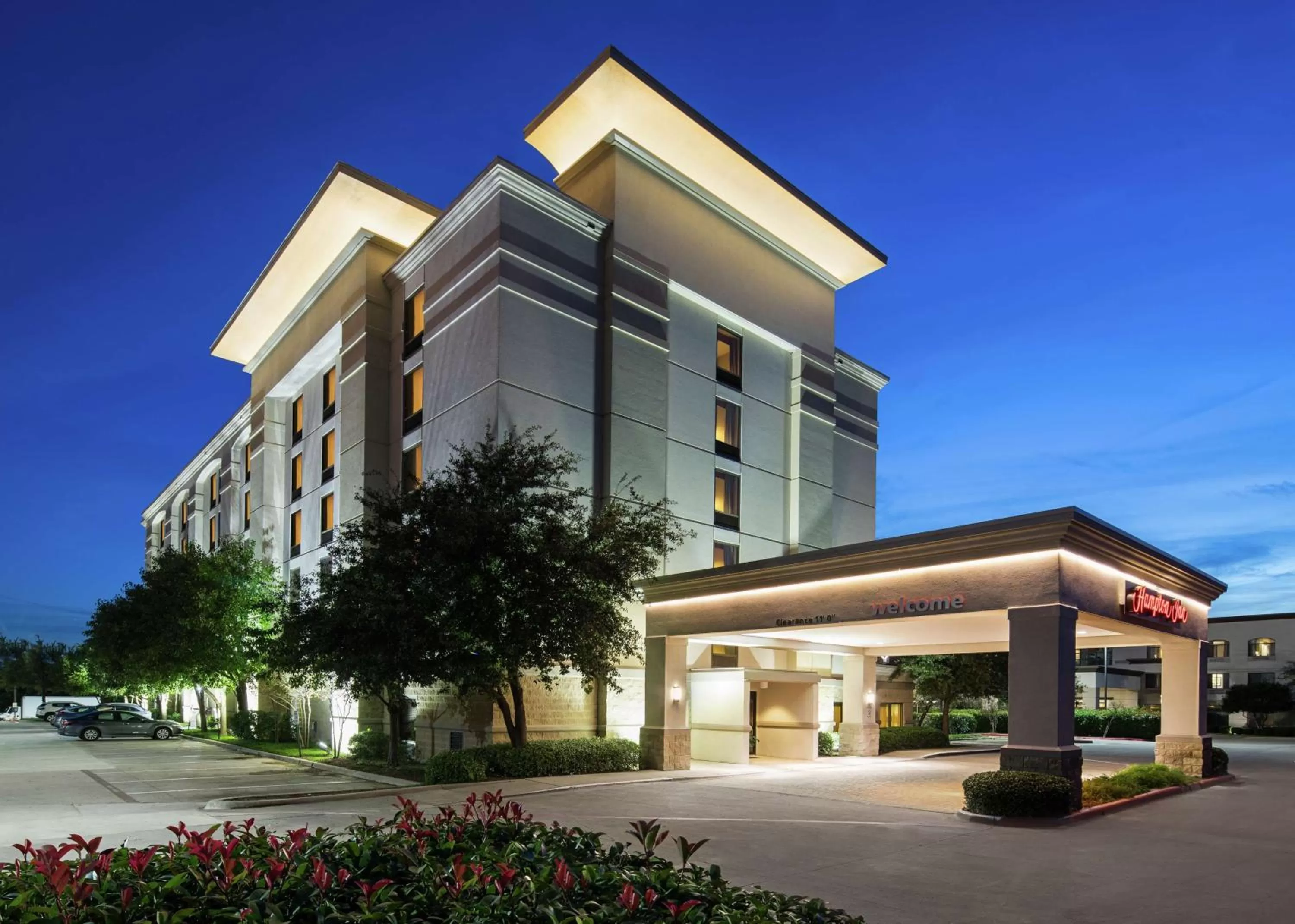 Property building in Hampton Inn Dallas Irving Las Colinas