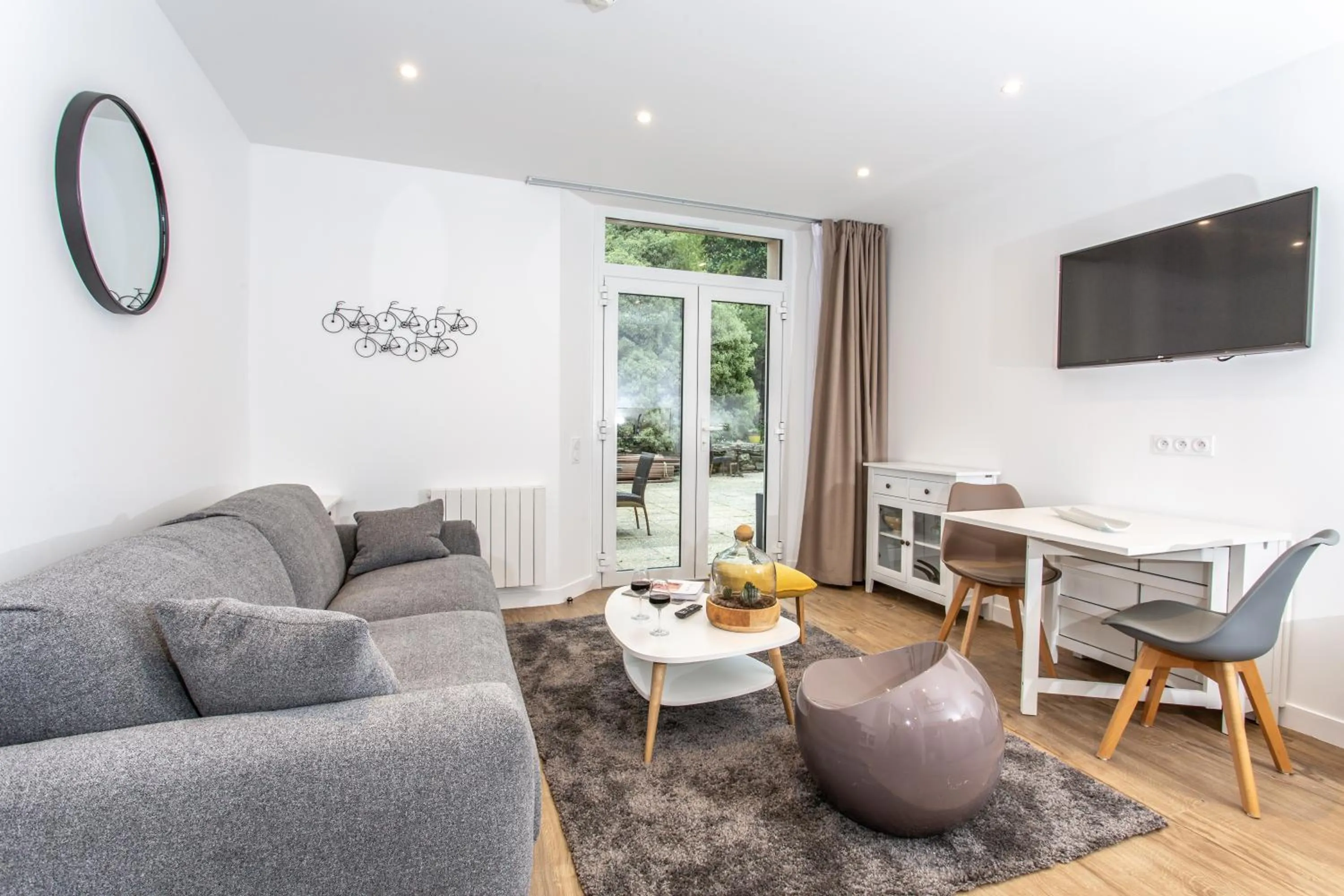 Seating area in Ty Mad Hôtel