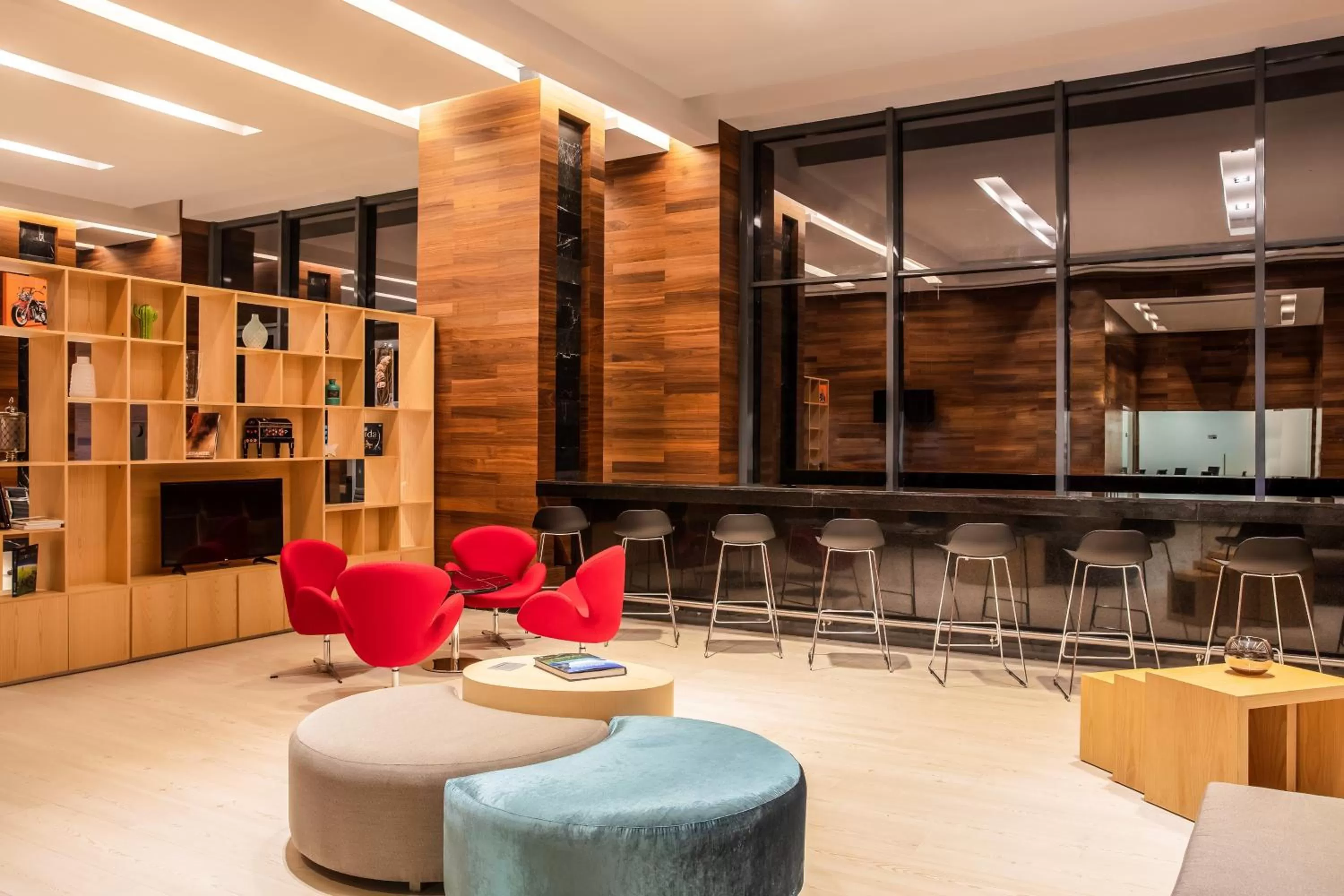 Lobby or reception in Fiesta Inn Tuxtla Fashion Mall