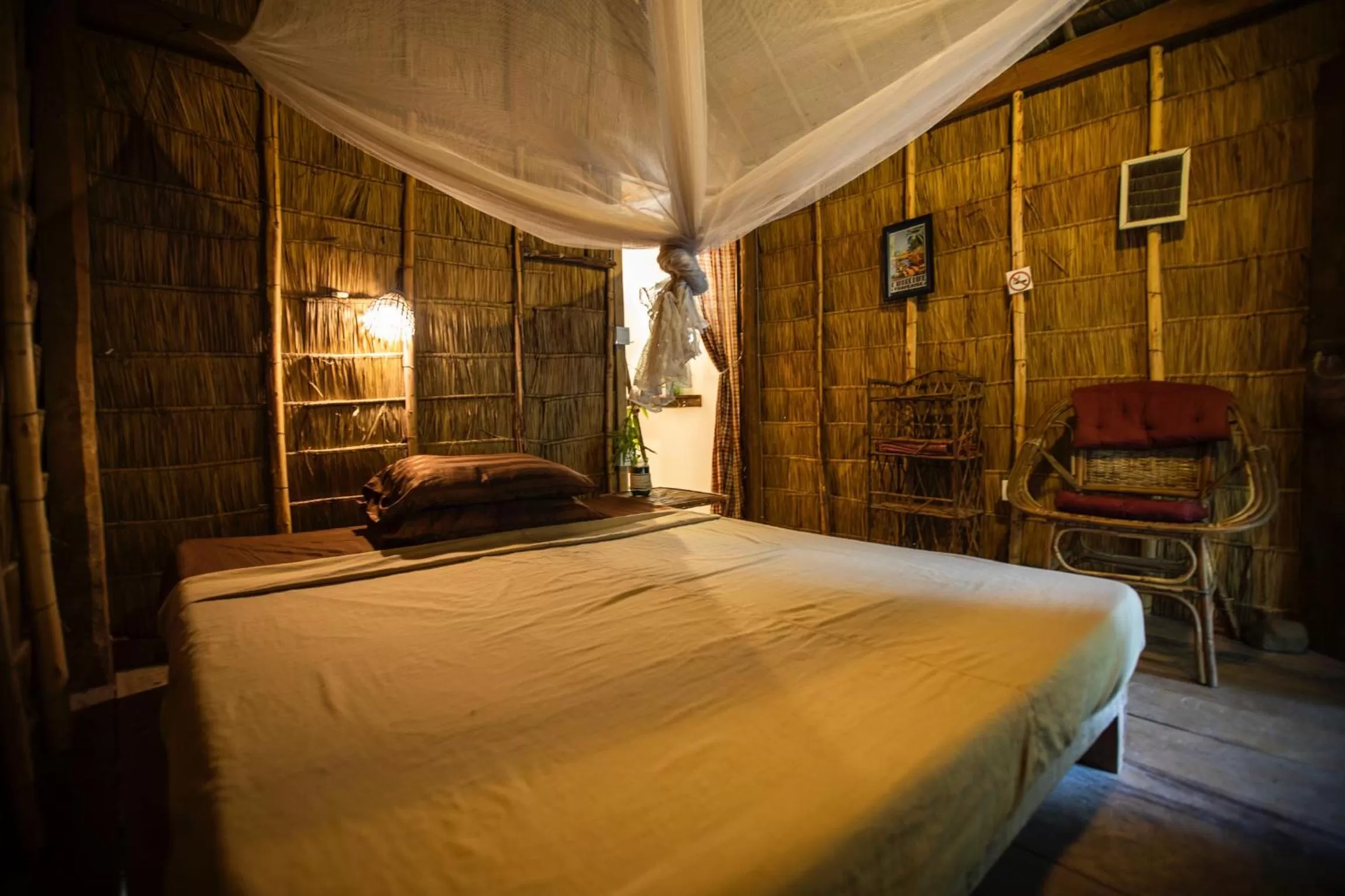 Bed in Kampot Cabana