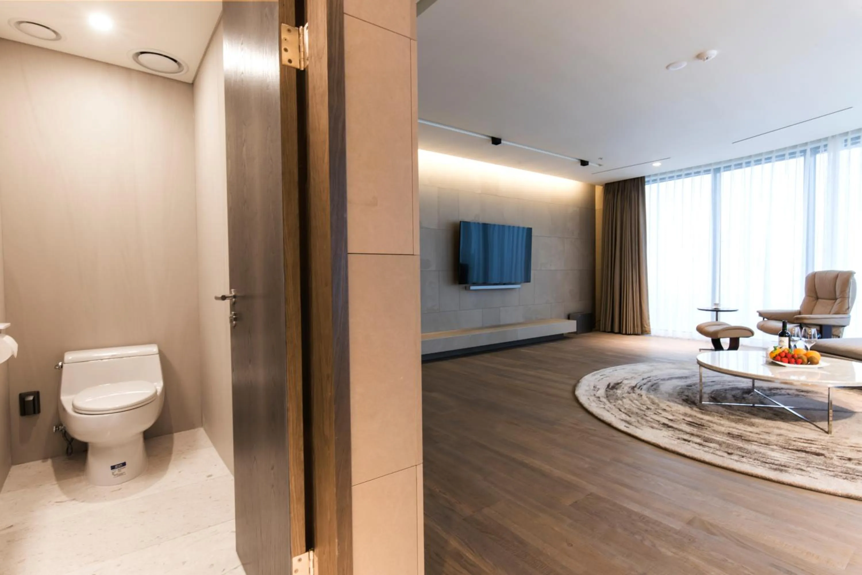 Living room in Hotel Nanta Jeju