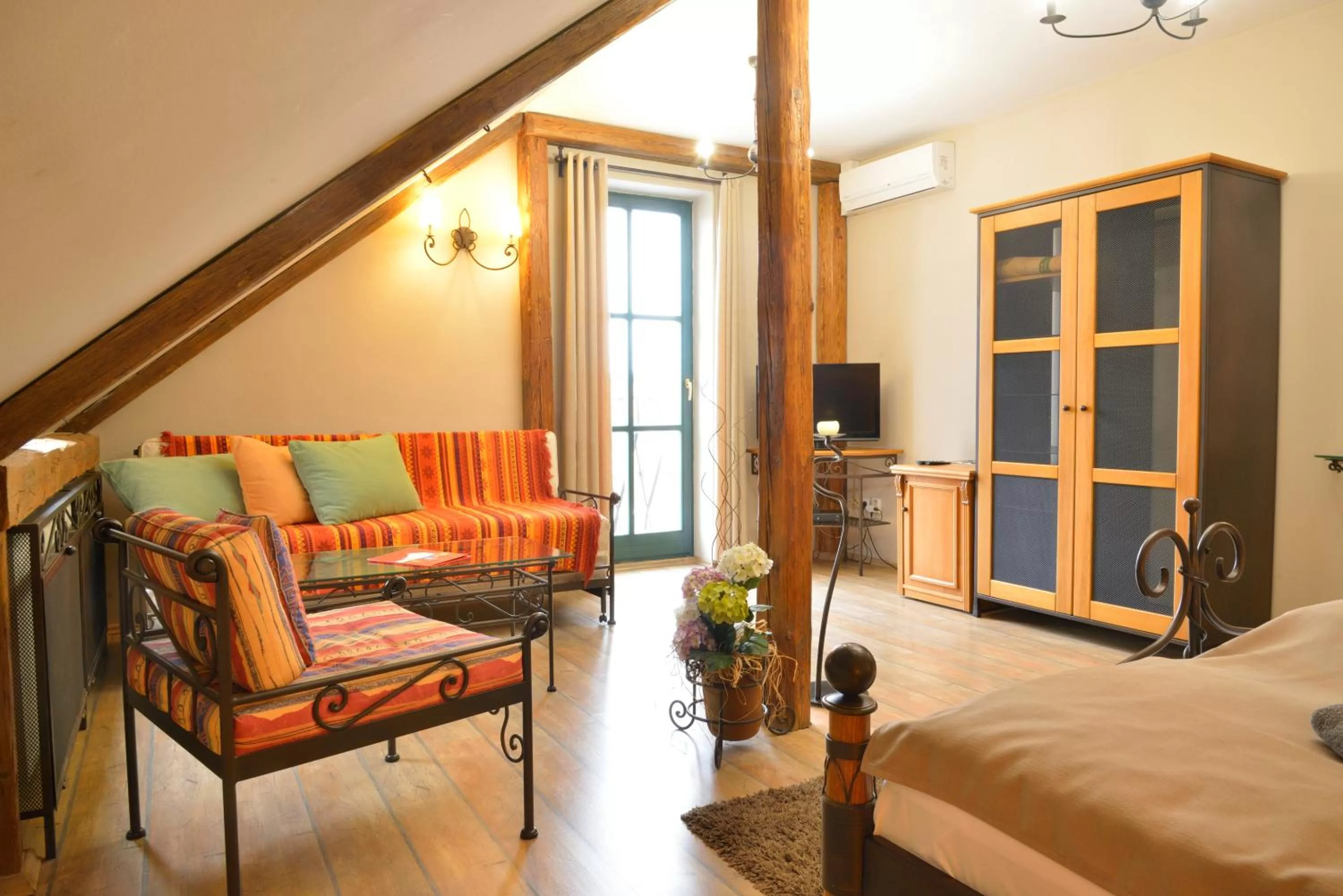 Seating Area in Hotel and restaurant Via Ironia