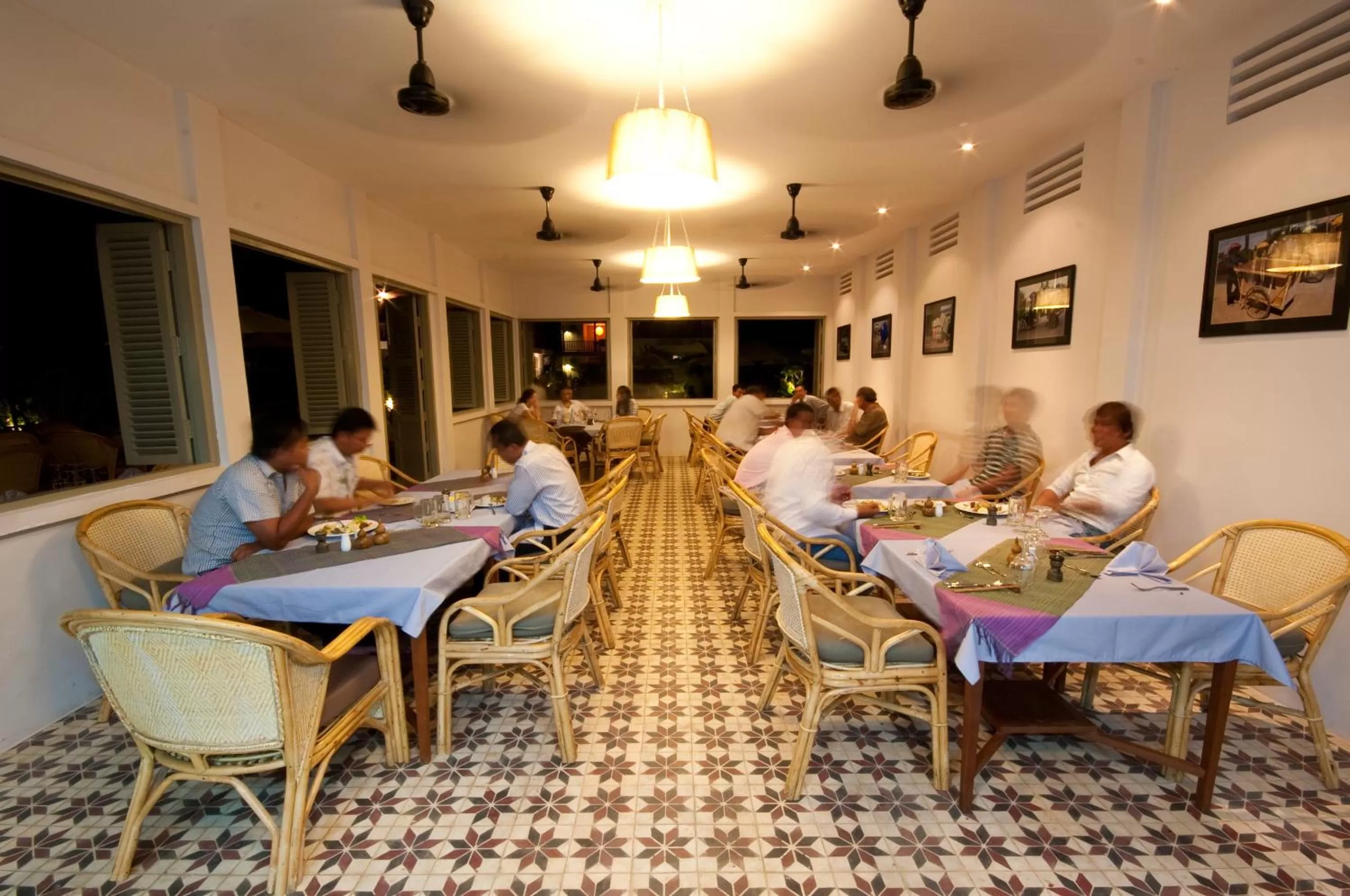 Restaurant/places to eat in Bambu Hotel