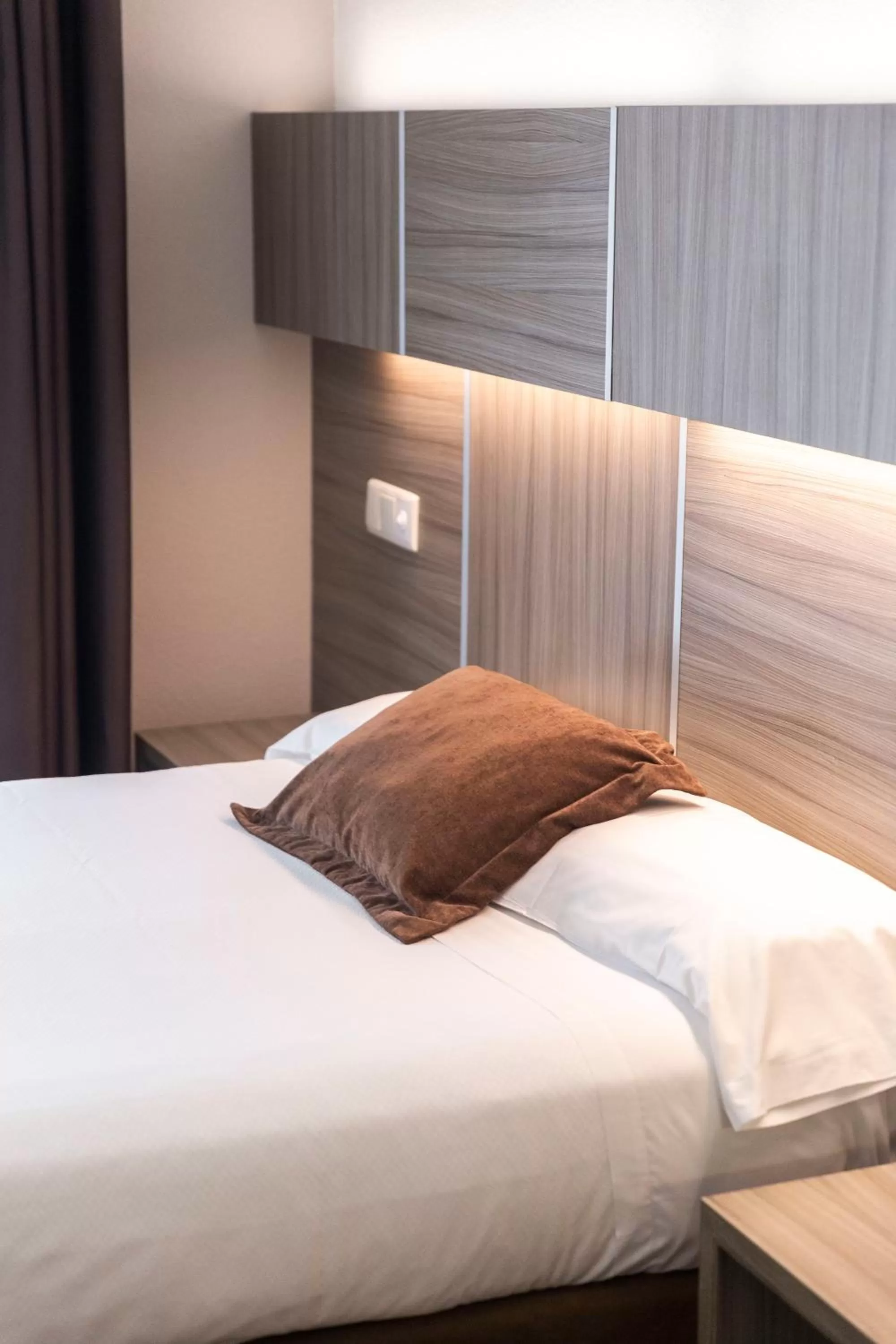 Bed in Hotel Serrano