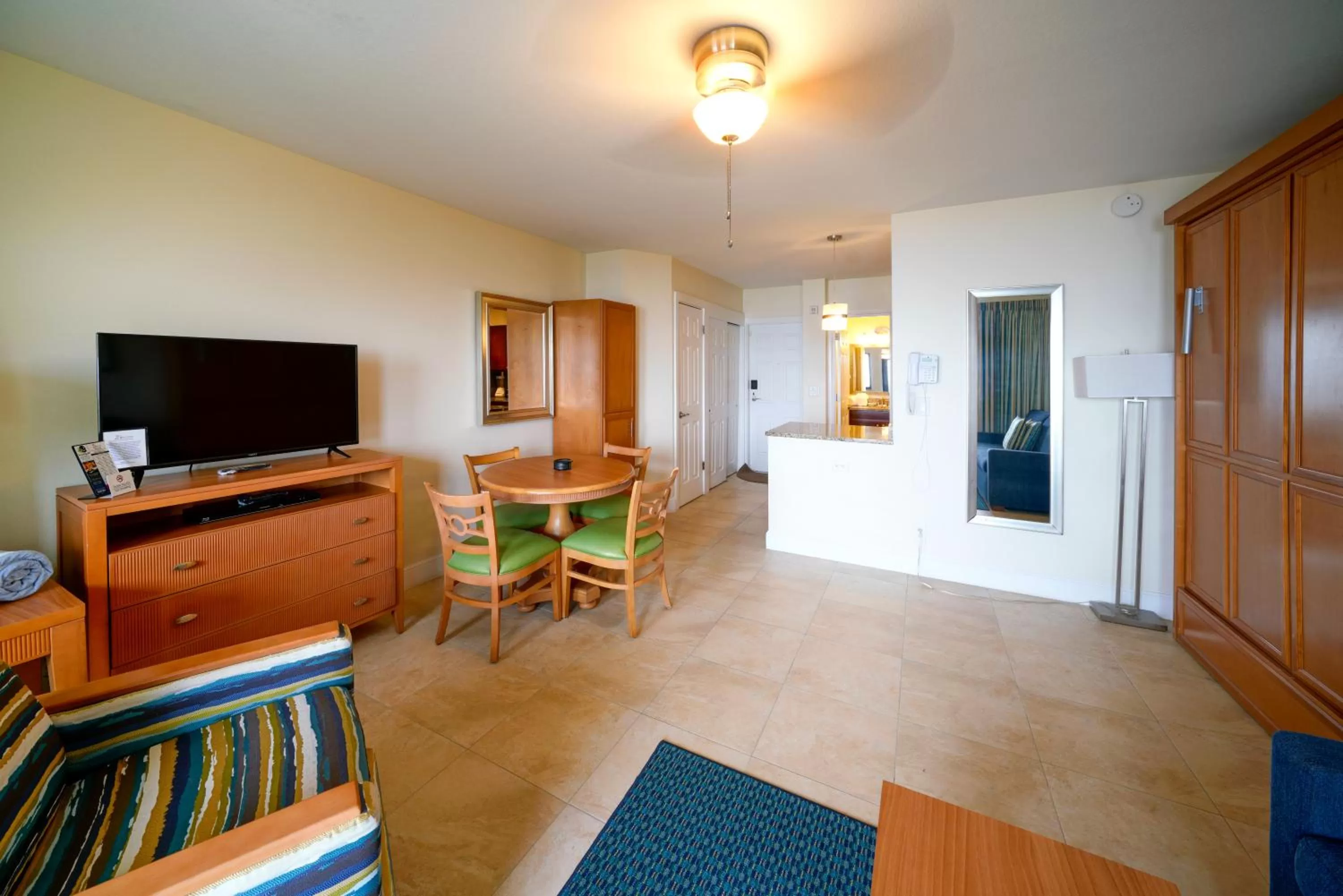 Living room in La Costa Beach Club