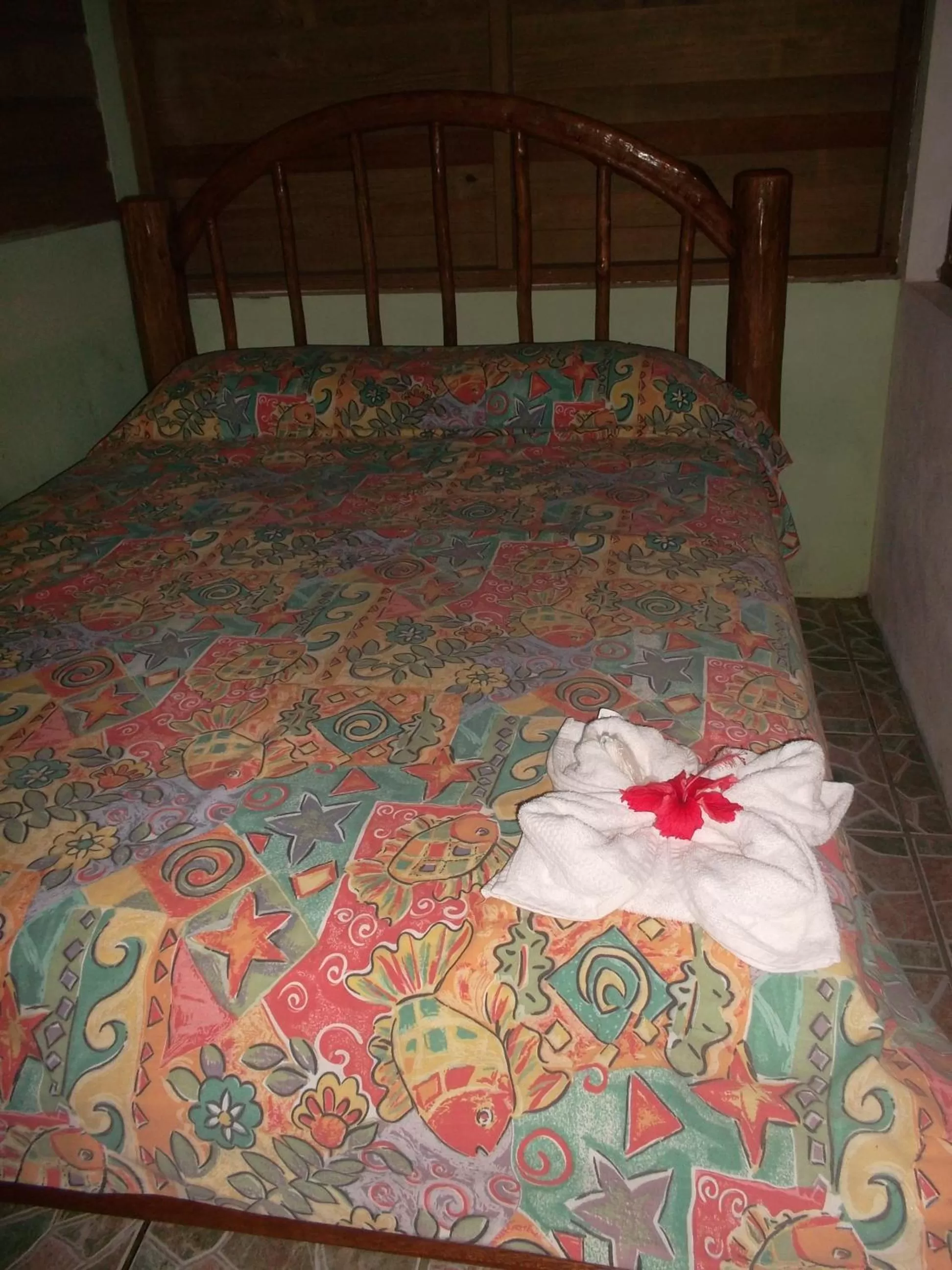 Bed in Hotel Salvador Gaviota