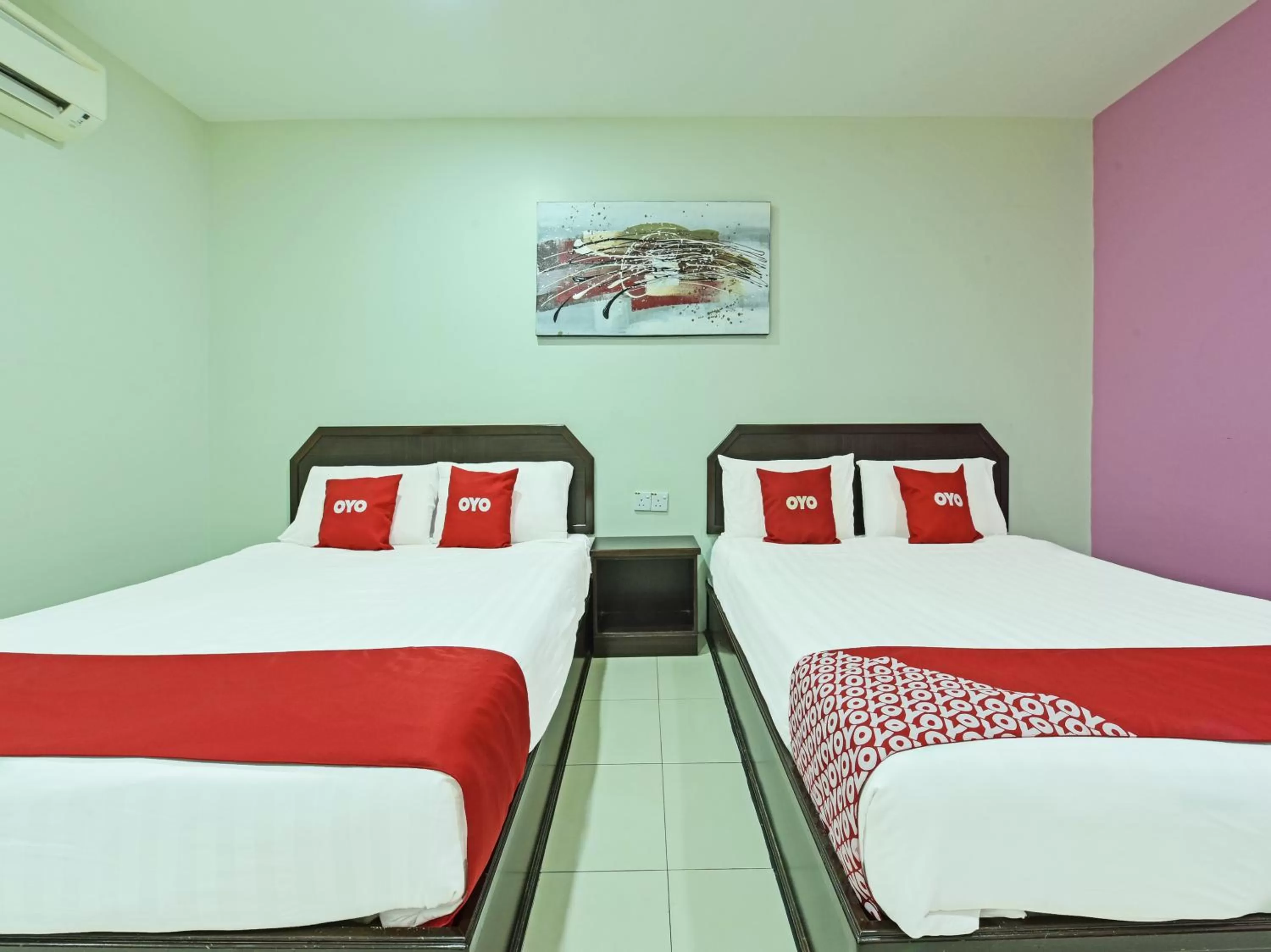 Bed in Super OYO Capital O 90545 Ho Hotel