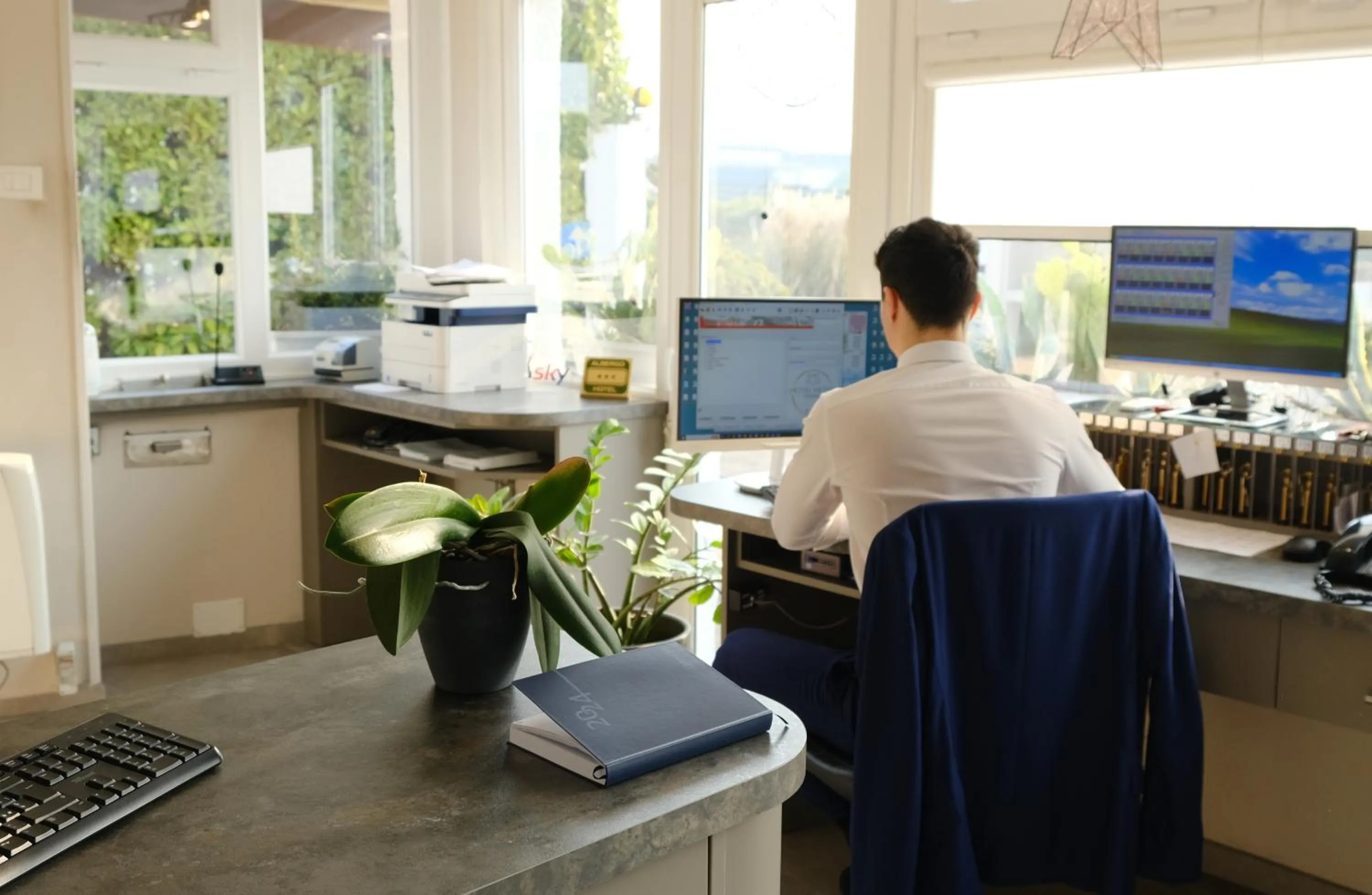 Lobby or reception in Hotel Motel 2000