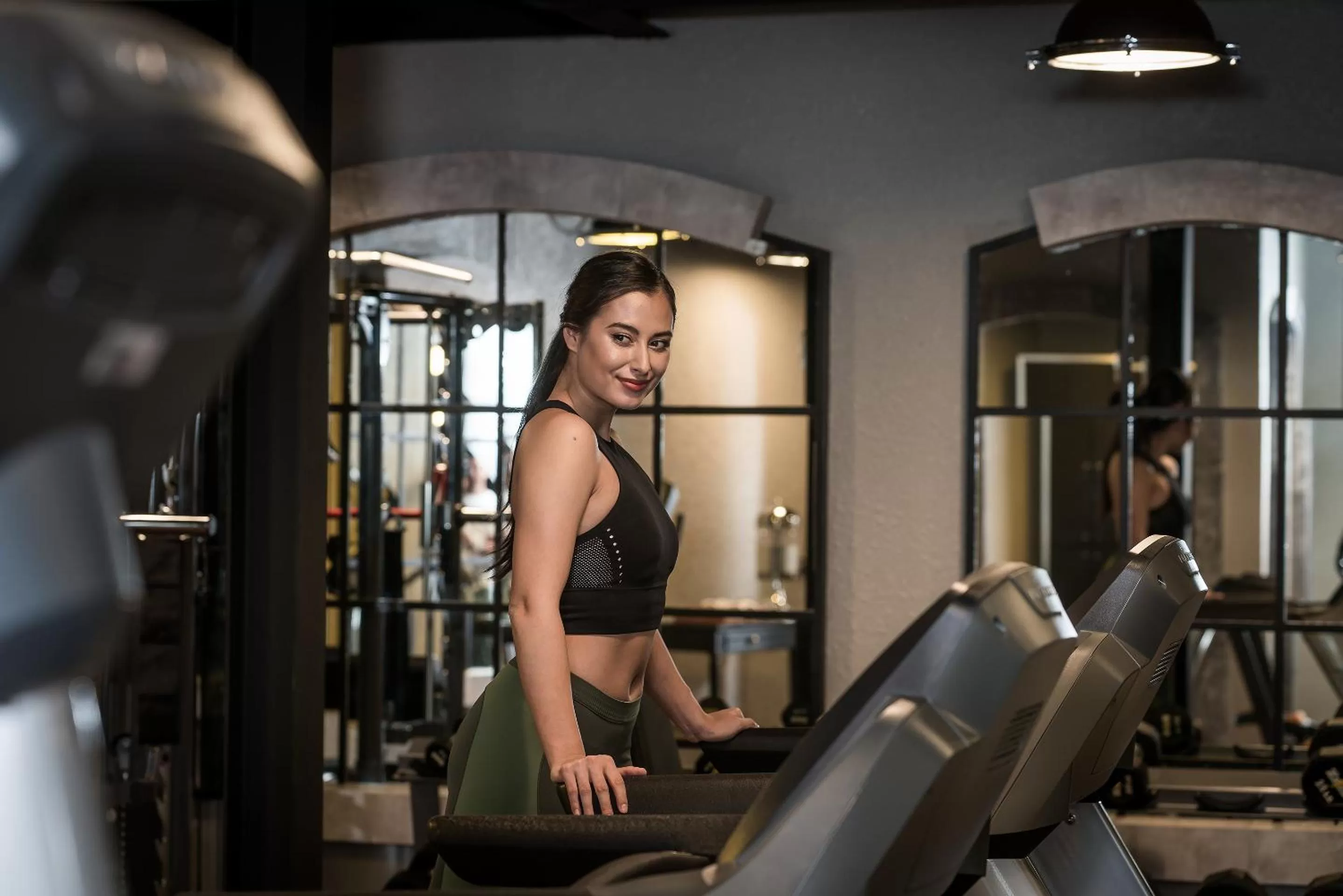 Fitness centre/facilities in Akara Hotel