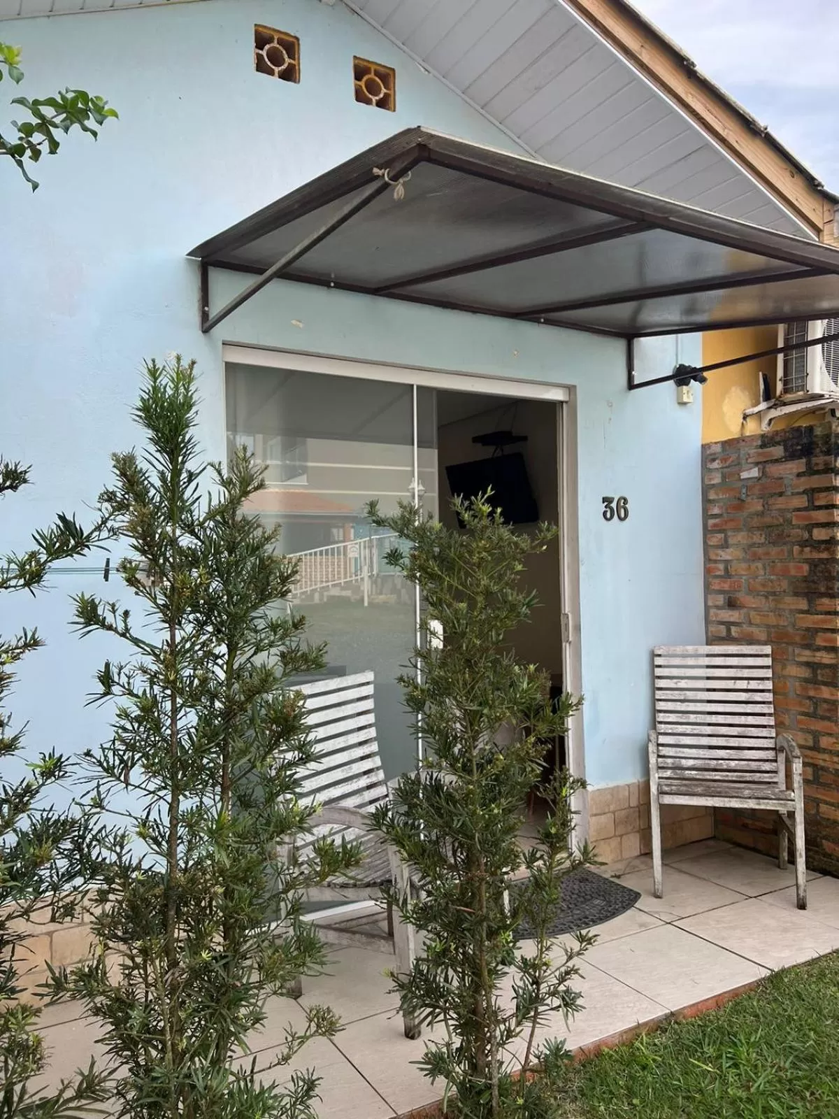 Budget Triple Room in Pousada Recanto Armação